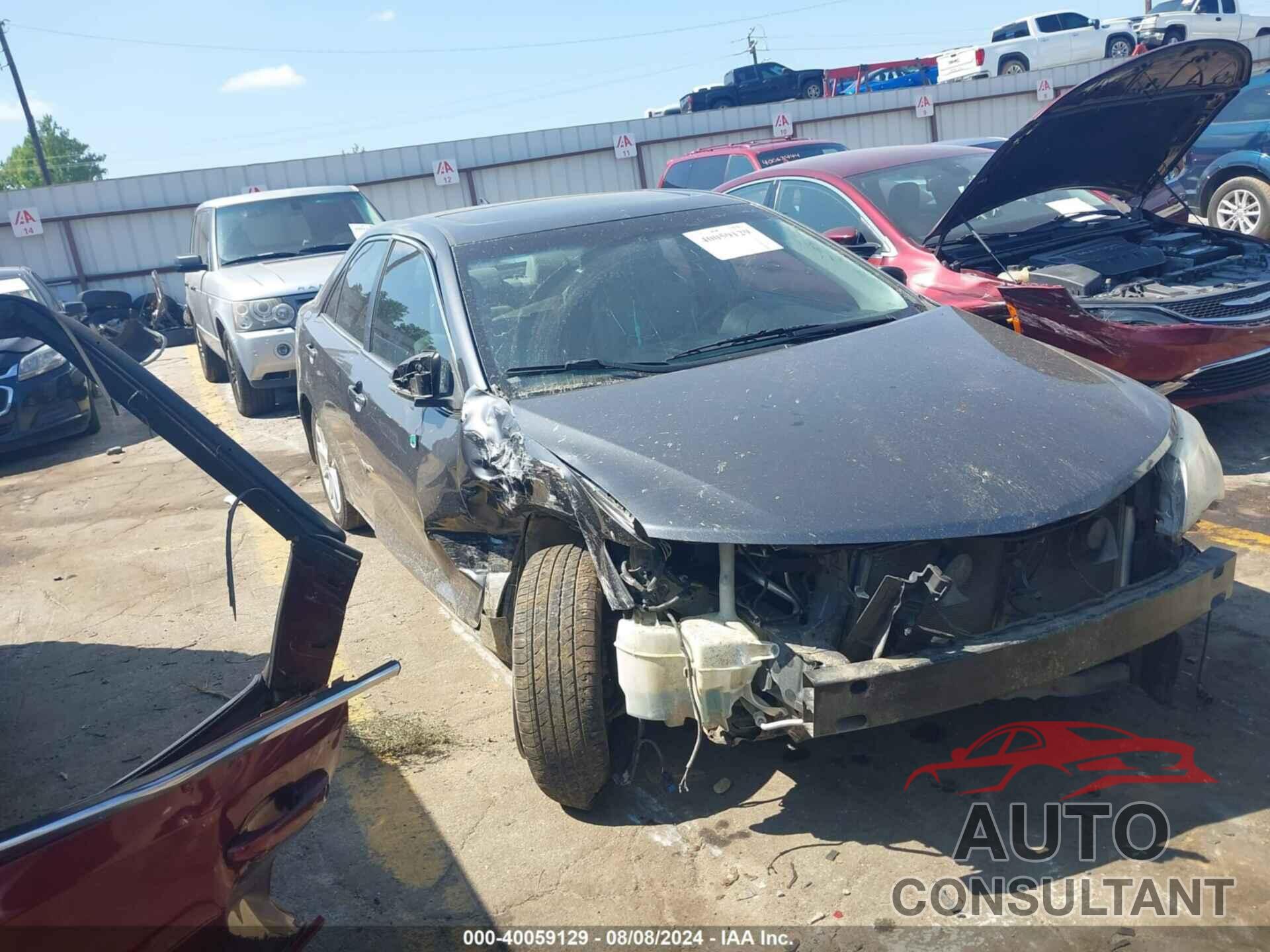 TOYOTA CAMRY 2012 - 4T1BK1FK1CU510951