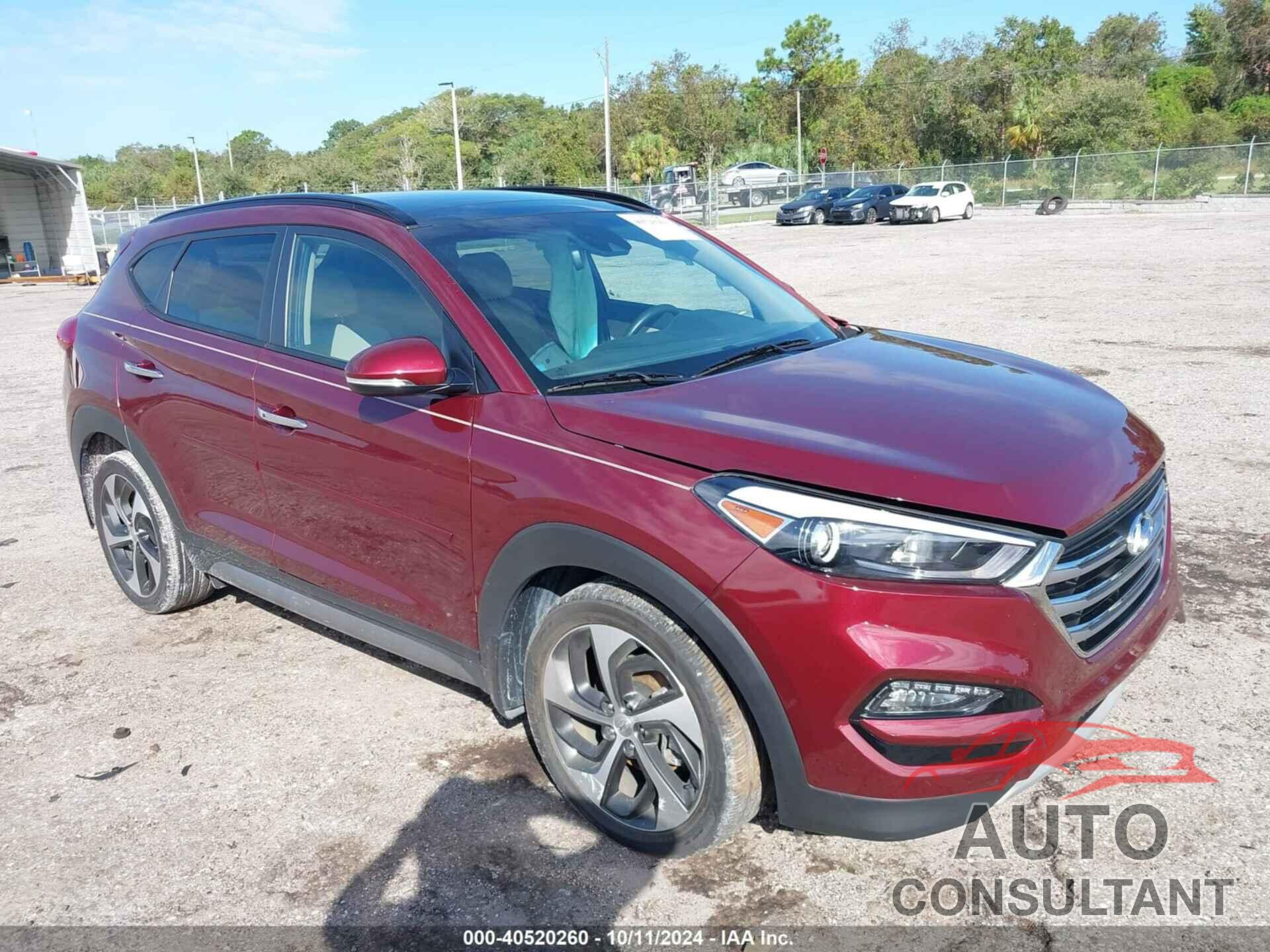 HYUNDAI TUCSON 2017 - KM8J3CA22HU359363