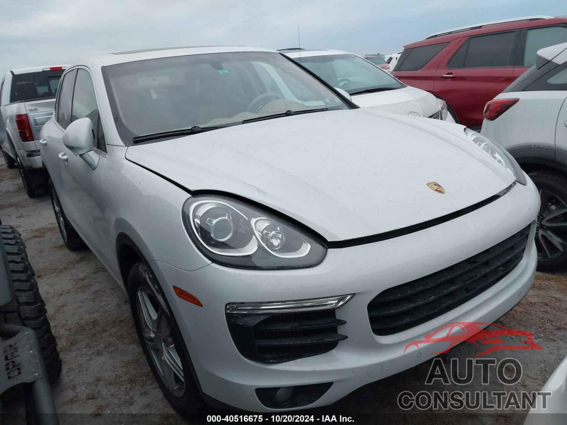 PORSCHE CAYENNE 2017 - WP1AB2A25HLA51464