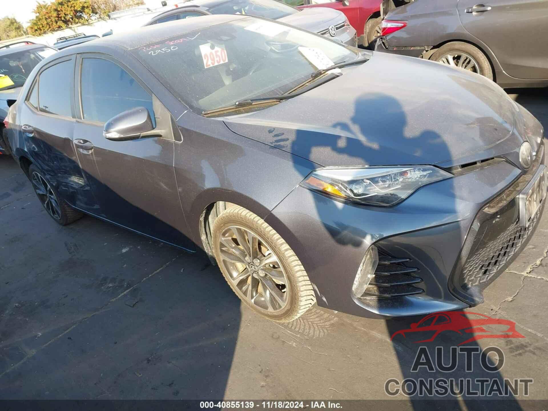TOYOTA COROLLA 2019 - 2T1BURHE5KC143049