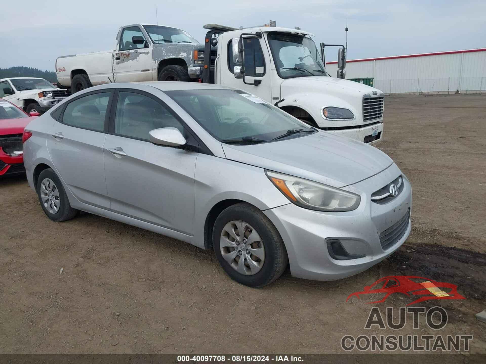 HYUNDAI ACCENT 2017 - KMHCT4AE7HU168577