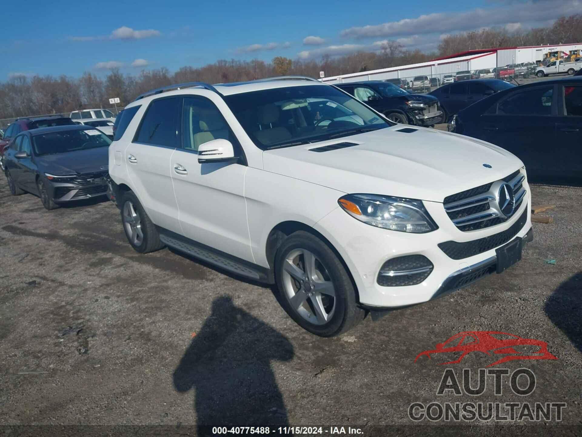 MERCEDES-BENZ GLE 350 2016 - 4JGDA5HB9GA749090