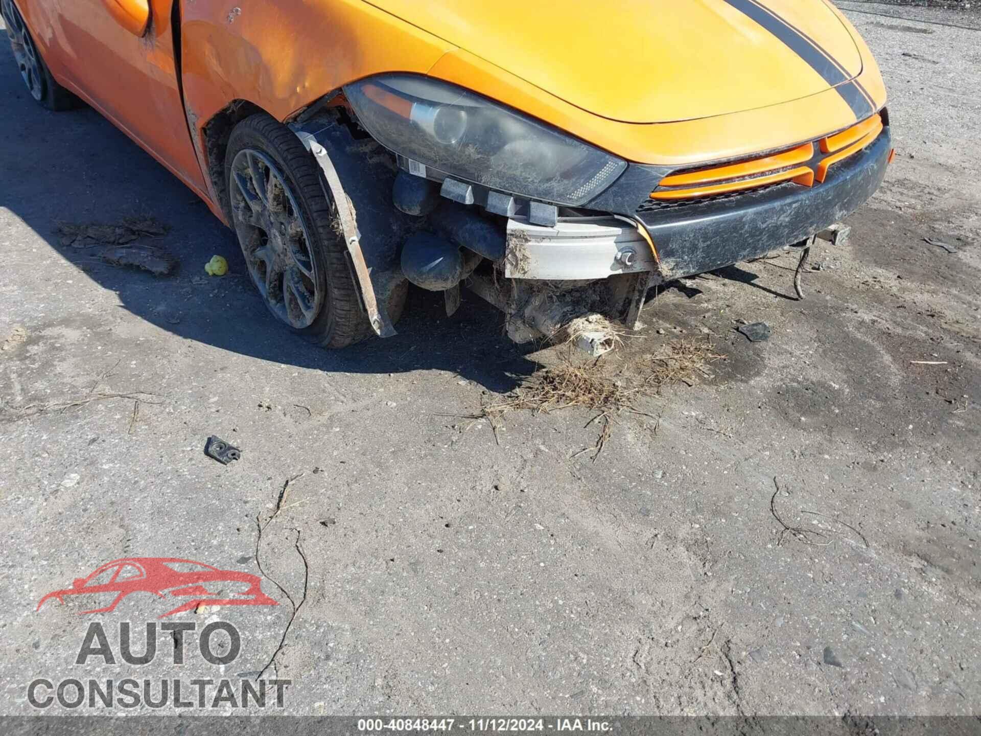 DODGE DART 2013 - 1C3CDFBA1DD171515