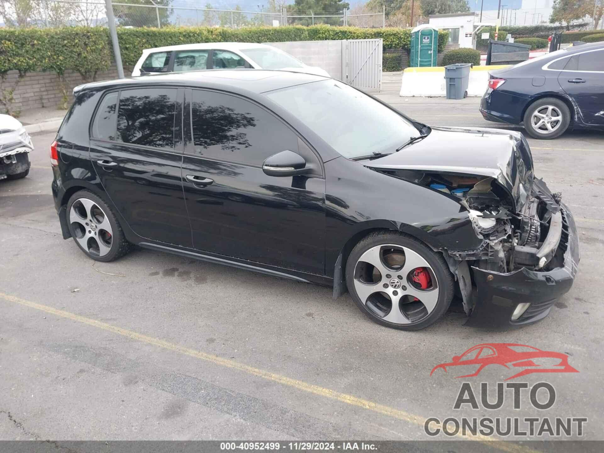 VOLKSWAGEN GTI 2012 - WVWGD7AJ6CW209716