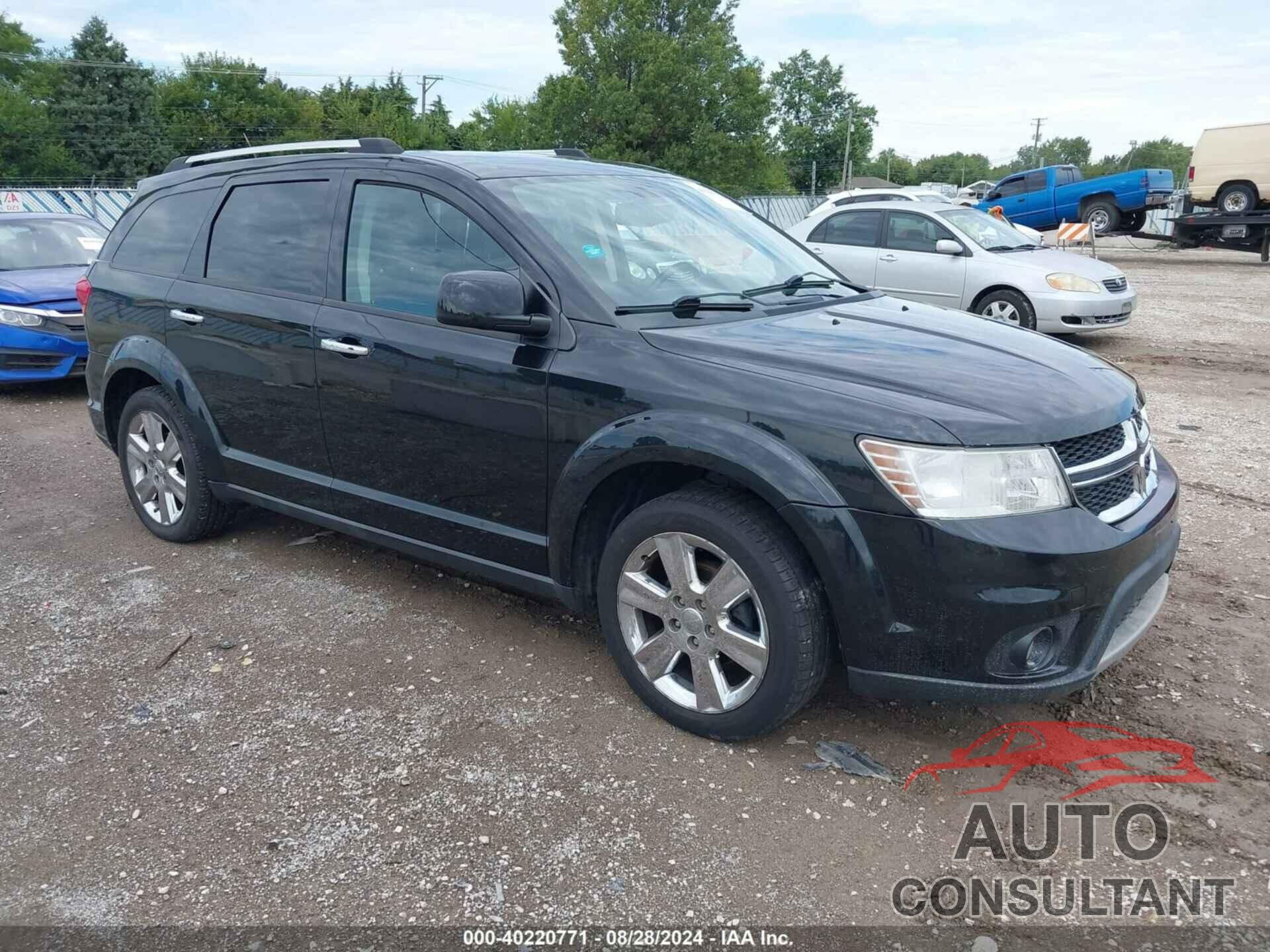 DODGE JOURNEY 2012 - 3C4PDCDG2CT243232