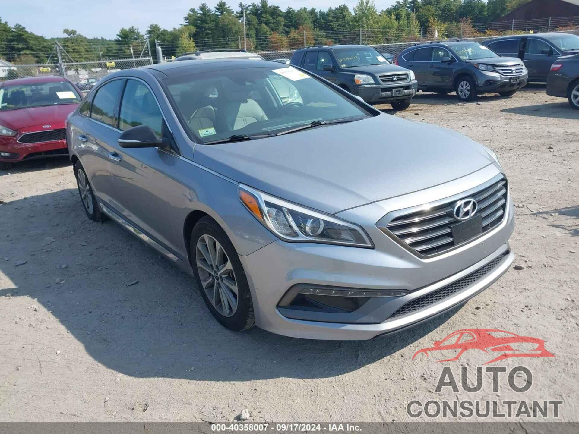 HYUNDAI SONATA 2016 - 5NPE34AF1GH317838