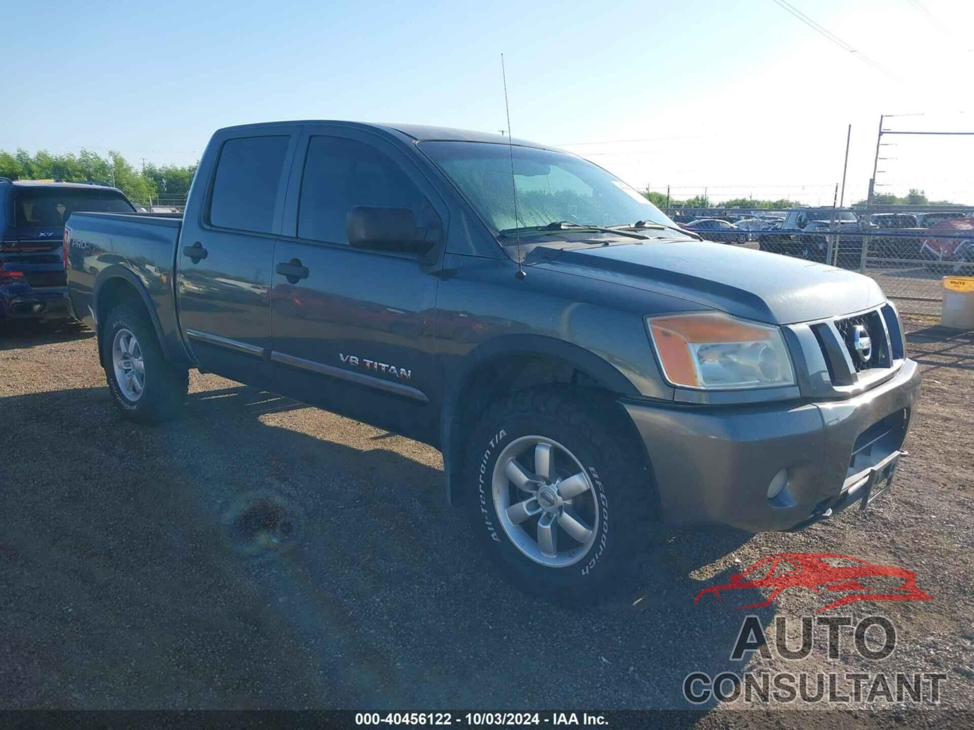 NISSAN TITAN 2012 - 1N6BA0EC9CN322407