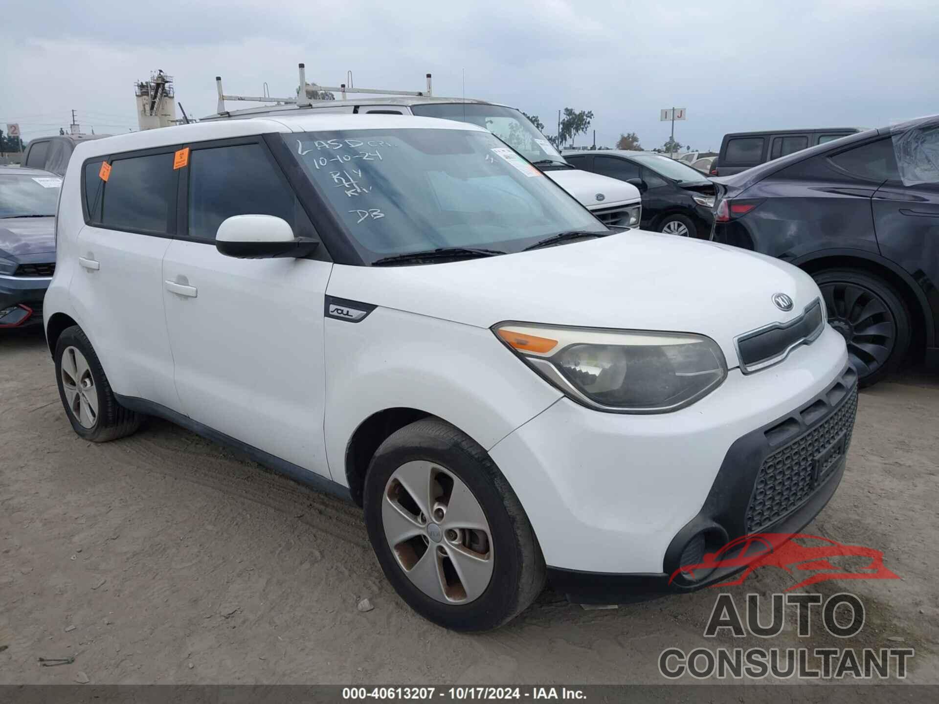 KIA SOUL 2015 - KNDJN2A20F7127333