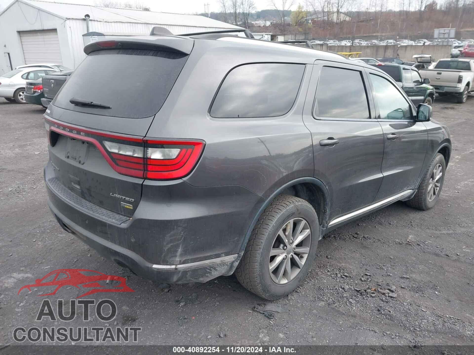DODGE DURANGO 2014 - 1C4RDJDG3EC450045