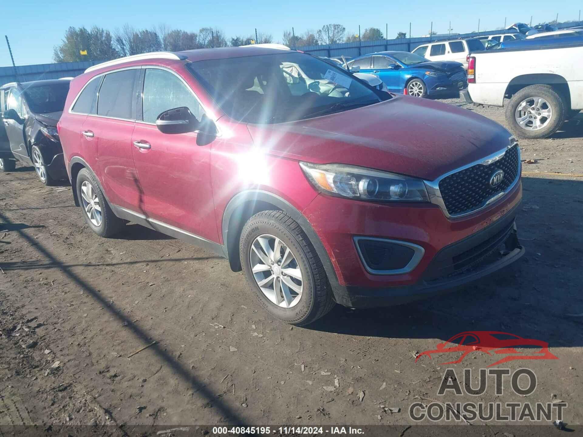 KIA SORENTO 2016 - 5XYPG4A36GG050027