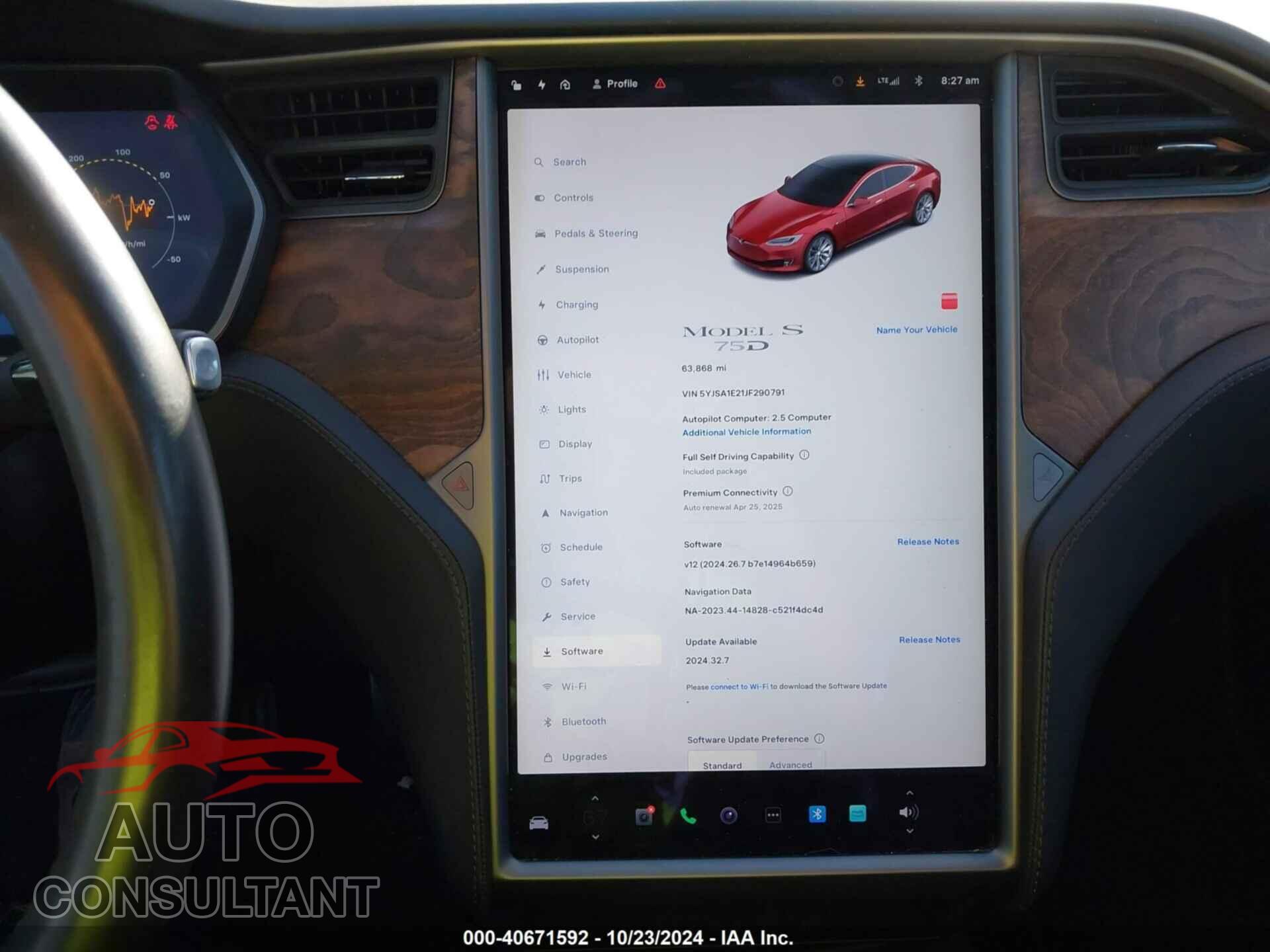TESLA MODEL S 2018 - 5YJSA1E21JF290791