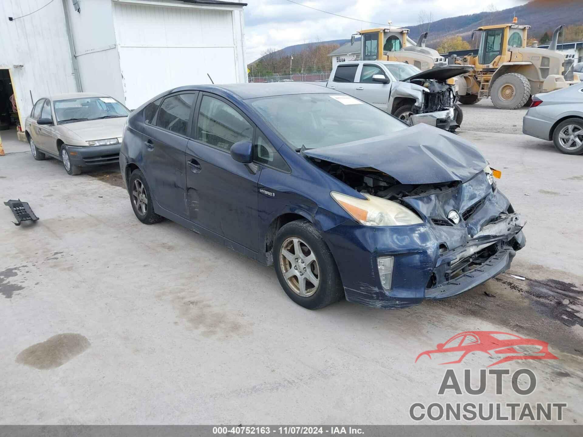 TOYOTA PRIUS 2012 - JTDKN3DU7C1609531