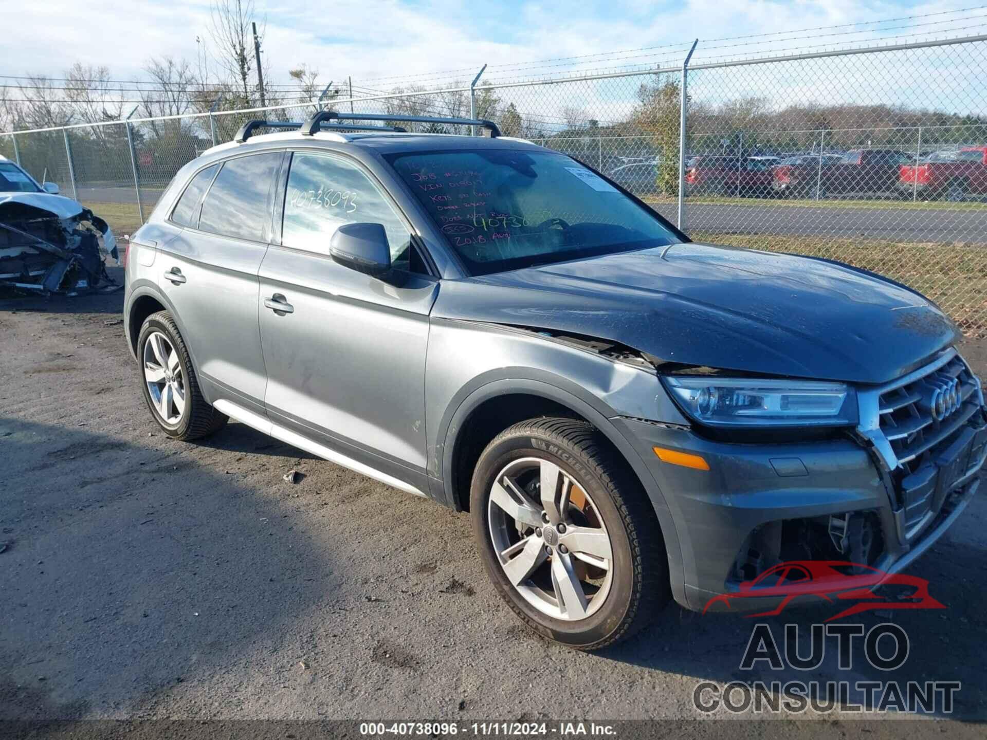 AUDI Q5 2018 - WA1ANAFYXJ2019017