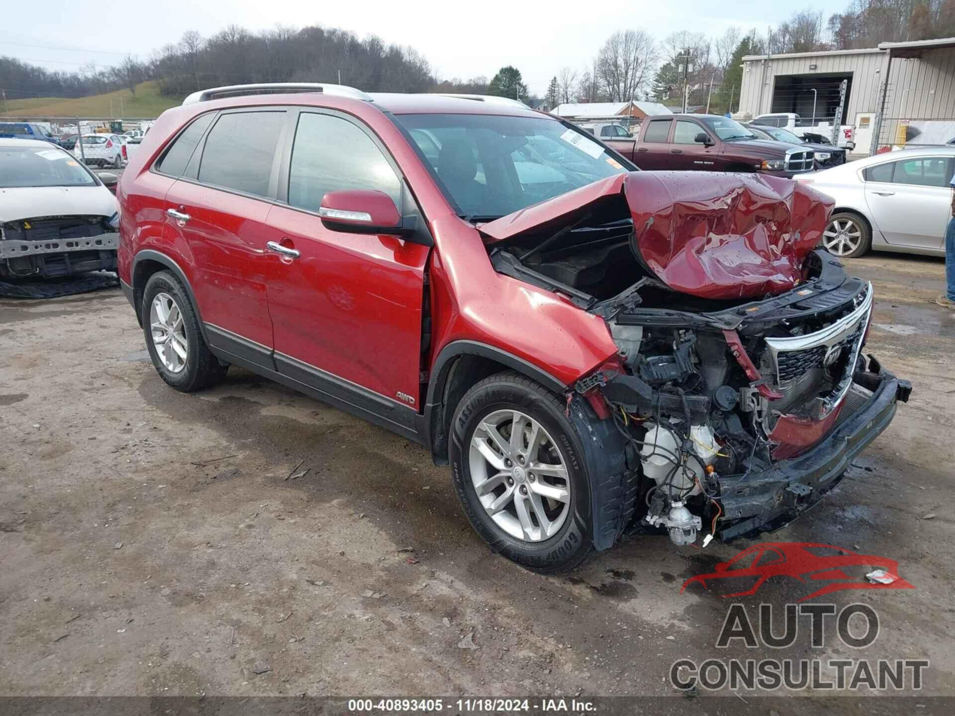 KIA SORENTO 2015 - 5XYKTCA60FG631998
