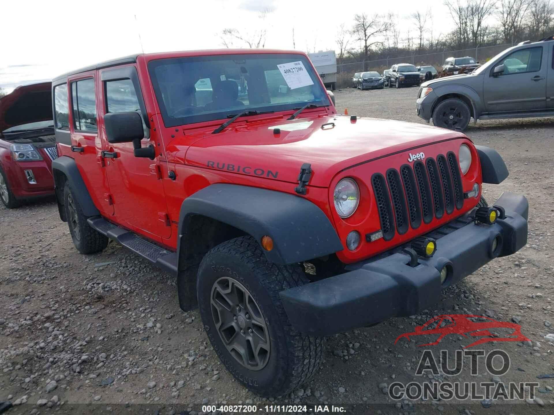 JEEP WRANGLER UNLIMITED 2016 - 1C4BJWKG2GL336700