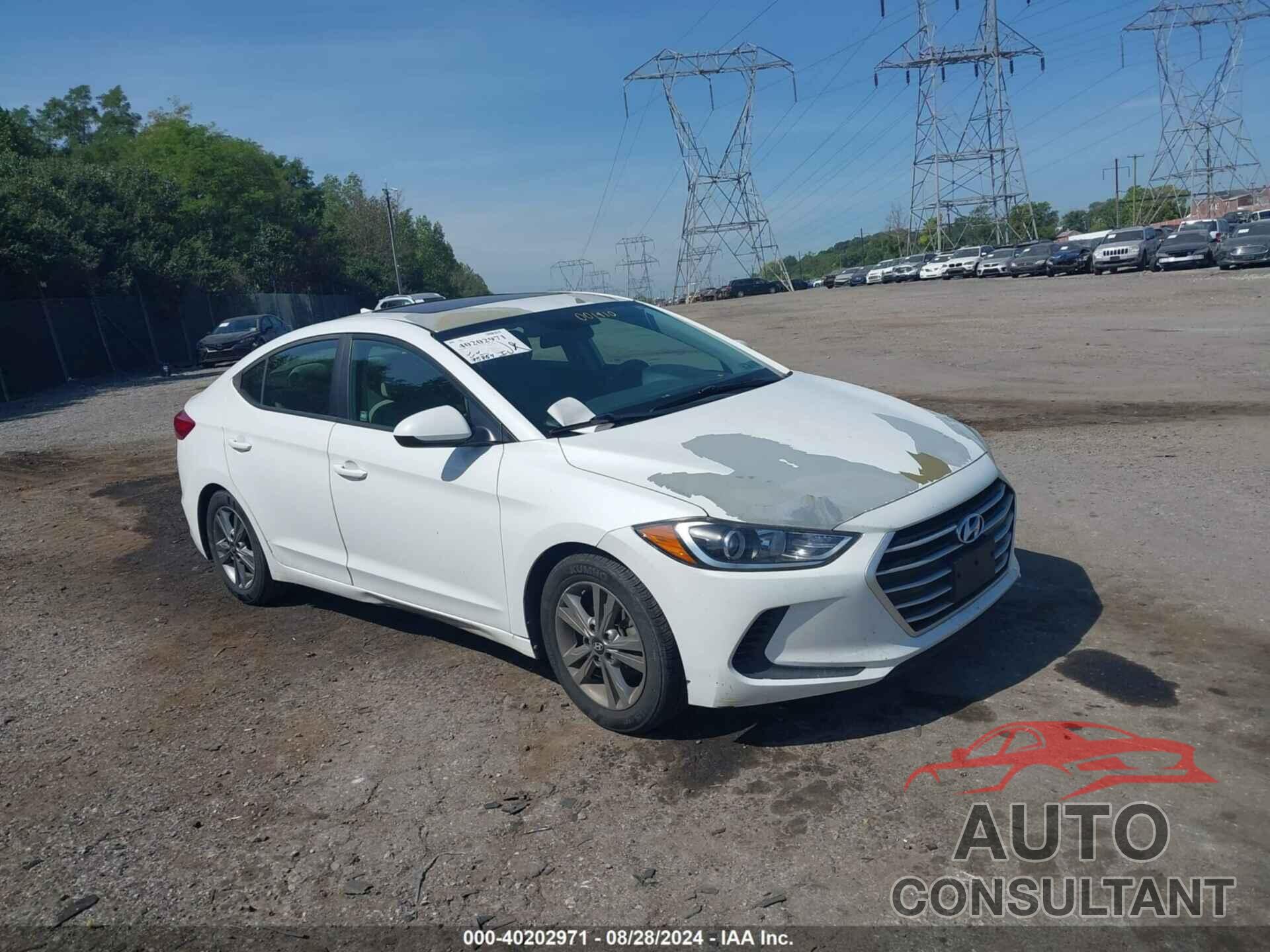 HYUNDAI ELANTRA 2017 - 5NPD84LF0HH001410