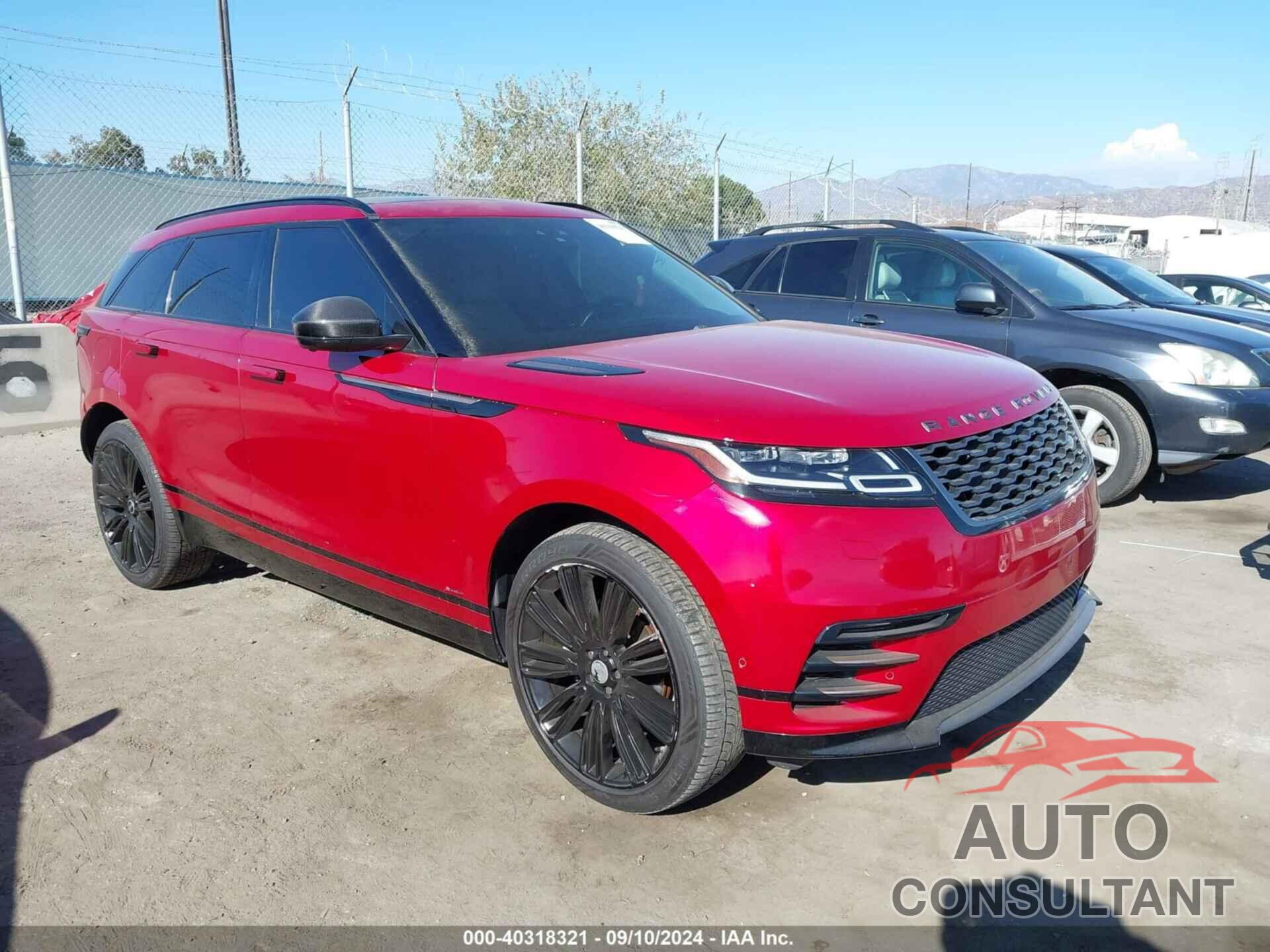 LAND ROVER RANGE ROVER VELAR 2019 - SALYL2EX2KA227420