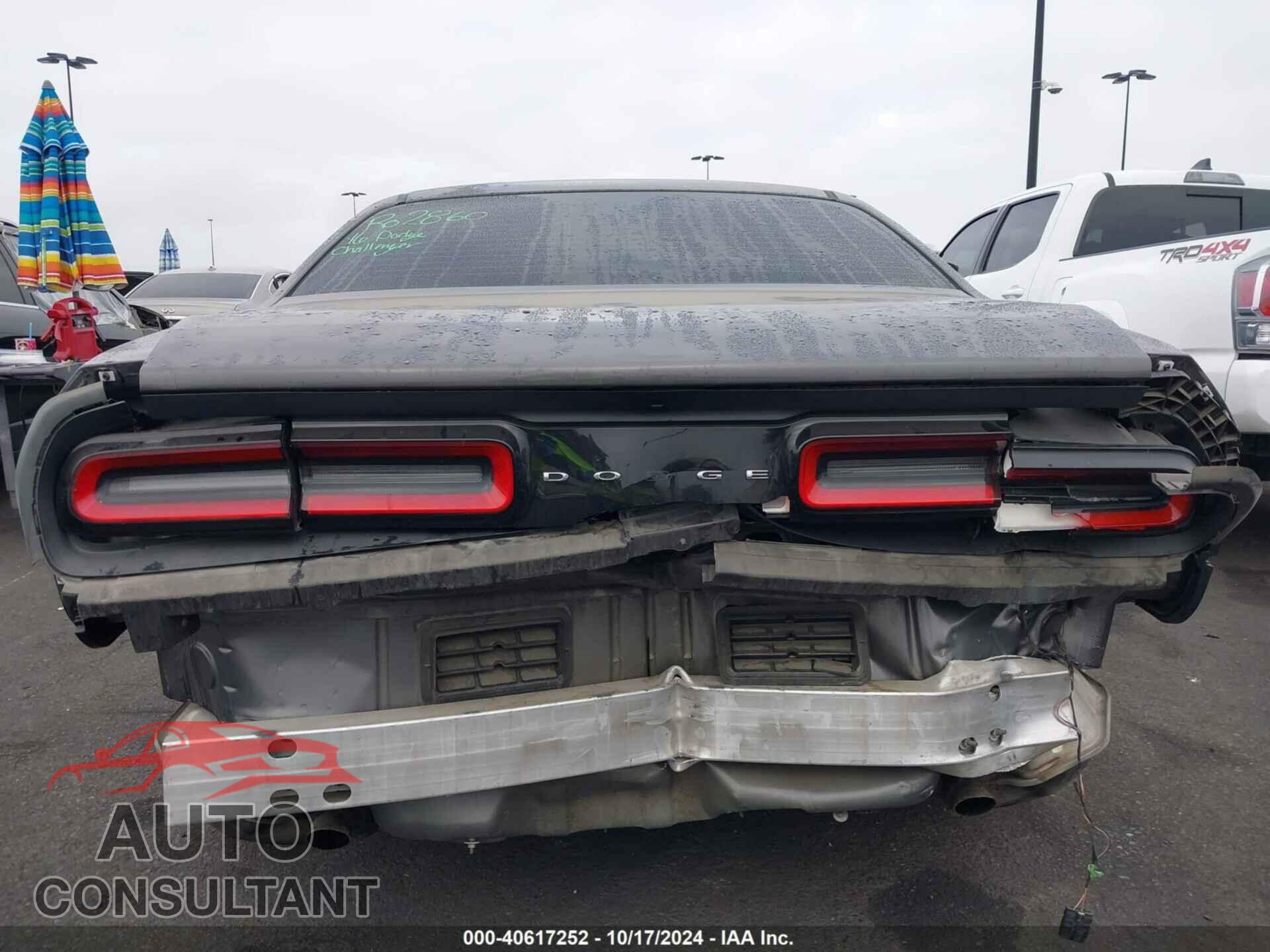DODGE CHALLENGER 2016 - 2C3CDZAG3GH315774