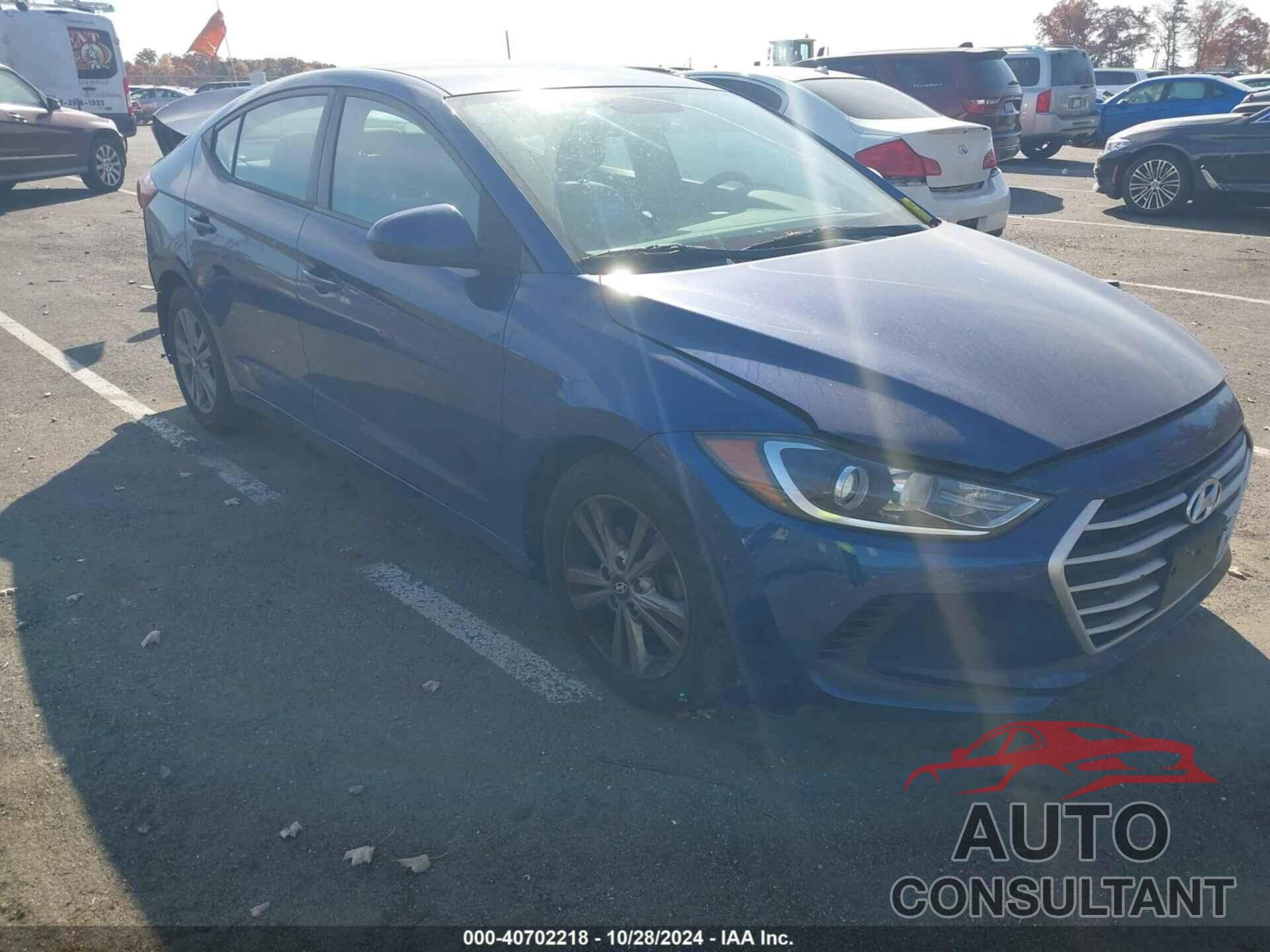 HYUNDAI ELANTRA 2017 - 5NPD84LF9HH189425