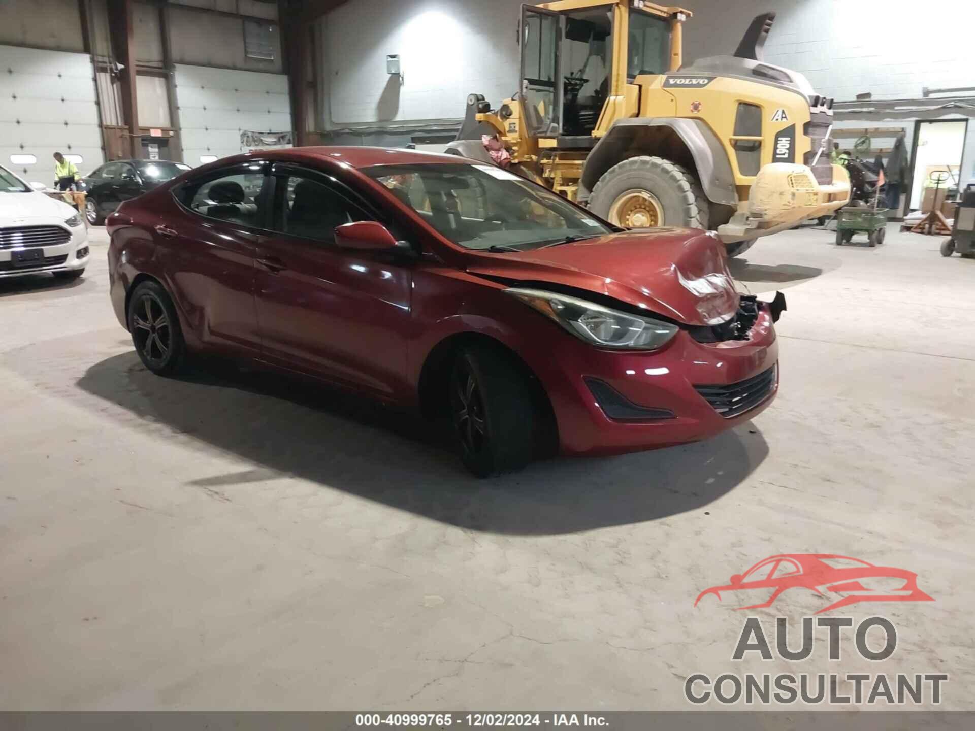 HYUNDAI ELANTRA 2016 - 5NPDH4AE5GH720516