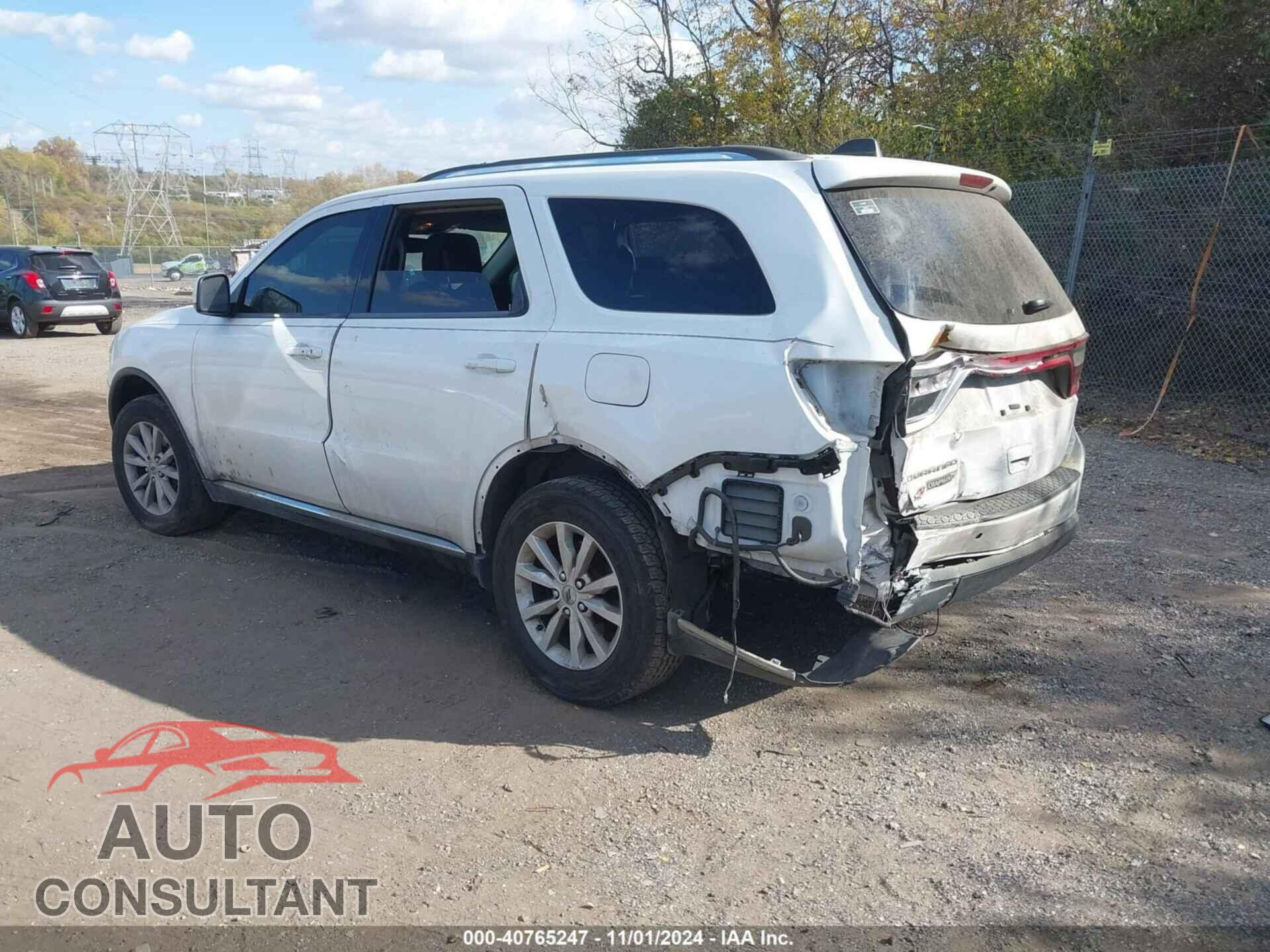 DODGE DURANGO 2020 - 1C4RDJAG7LC187334