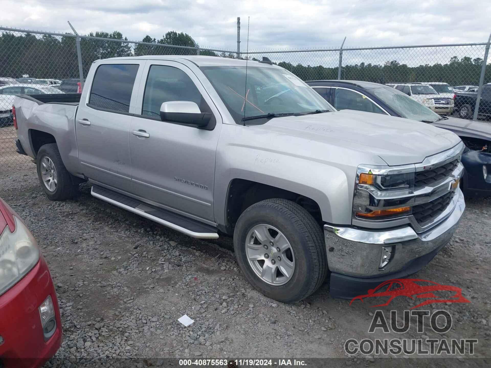 CHEVROLET SILVERADO 1500 2018 - 3GCPCREC0JG526946