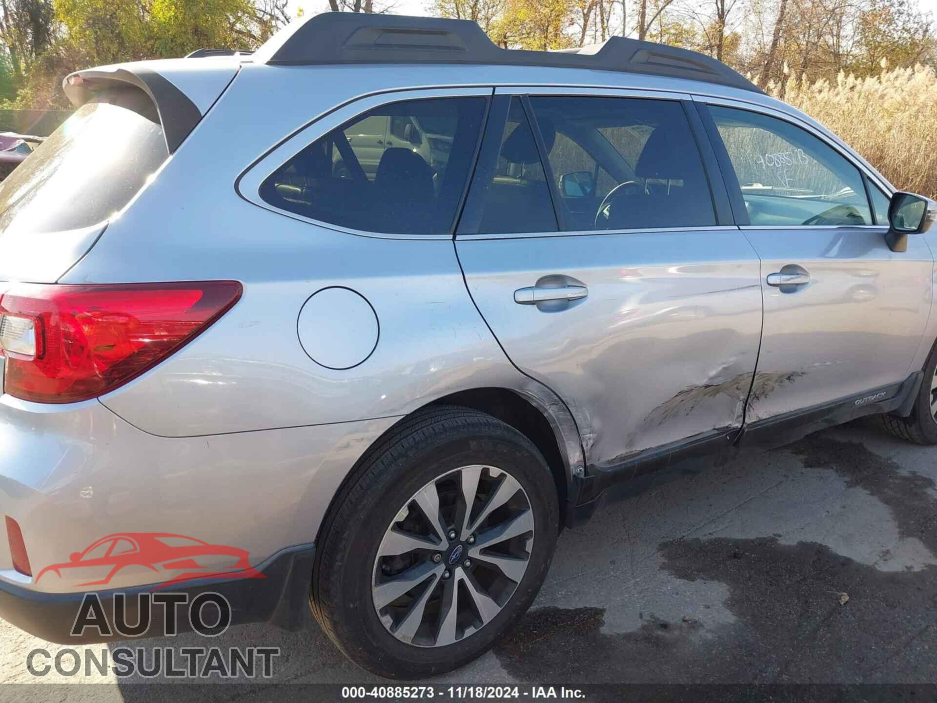 SUBARU OUTBACK 2015 - 4S4BSBLC0F3230029