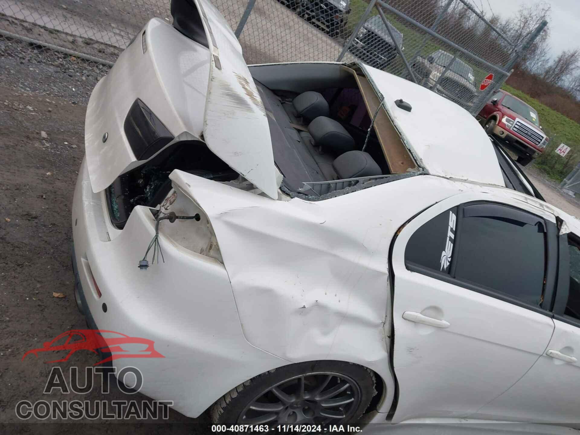 MITSUBISHI LANCER EVOLUTION 2014 - JA32W8FV5EU012572