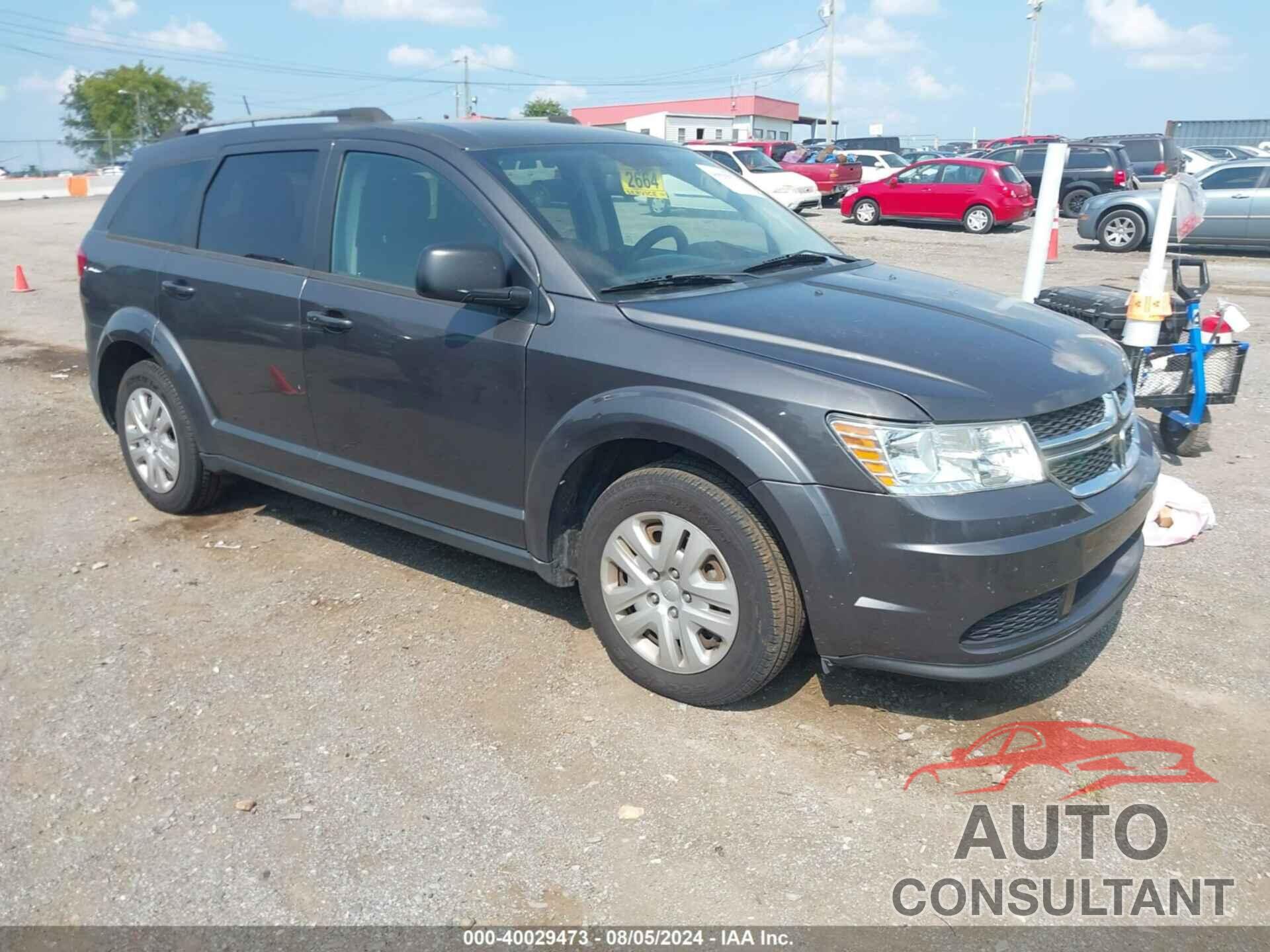 DODGE JOURNEY 2017 - 3C4PDCAB9HT684050