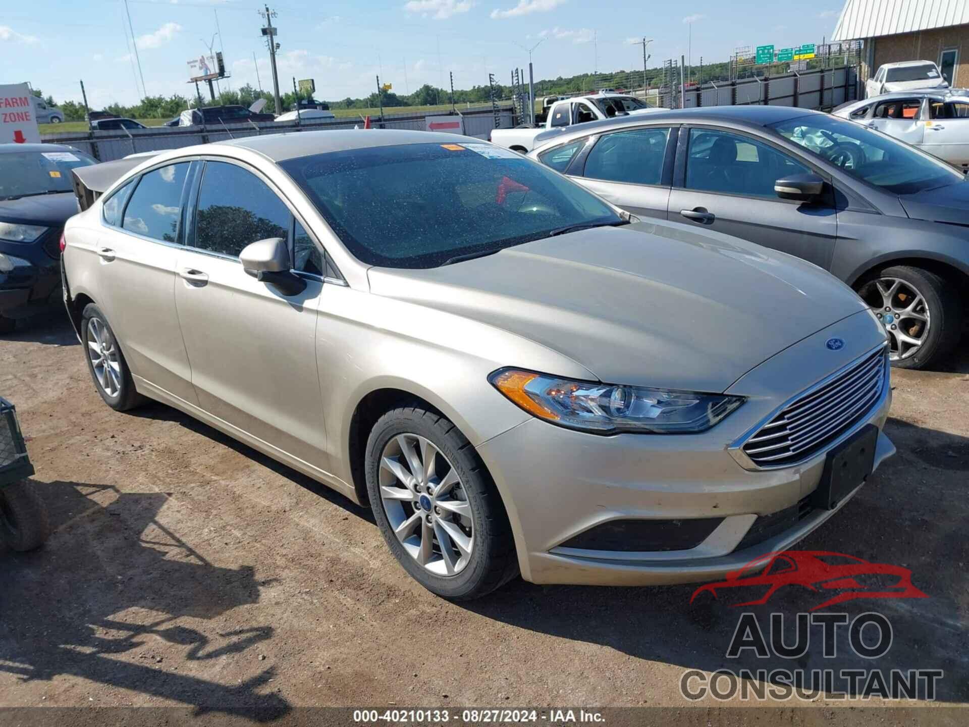 FORD FUSION 2017 - 3FA6P0H75HR179046