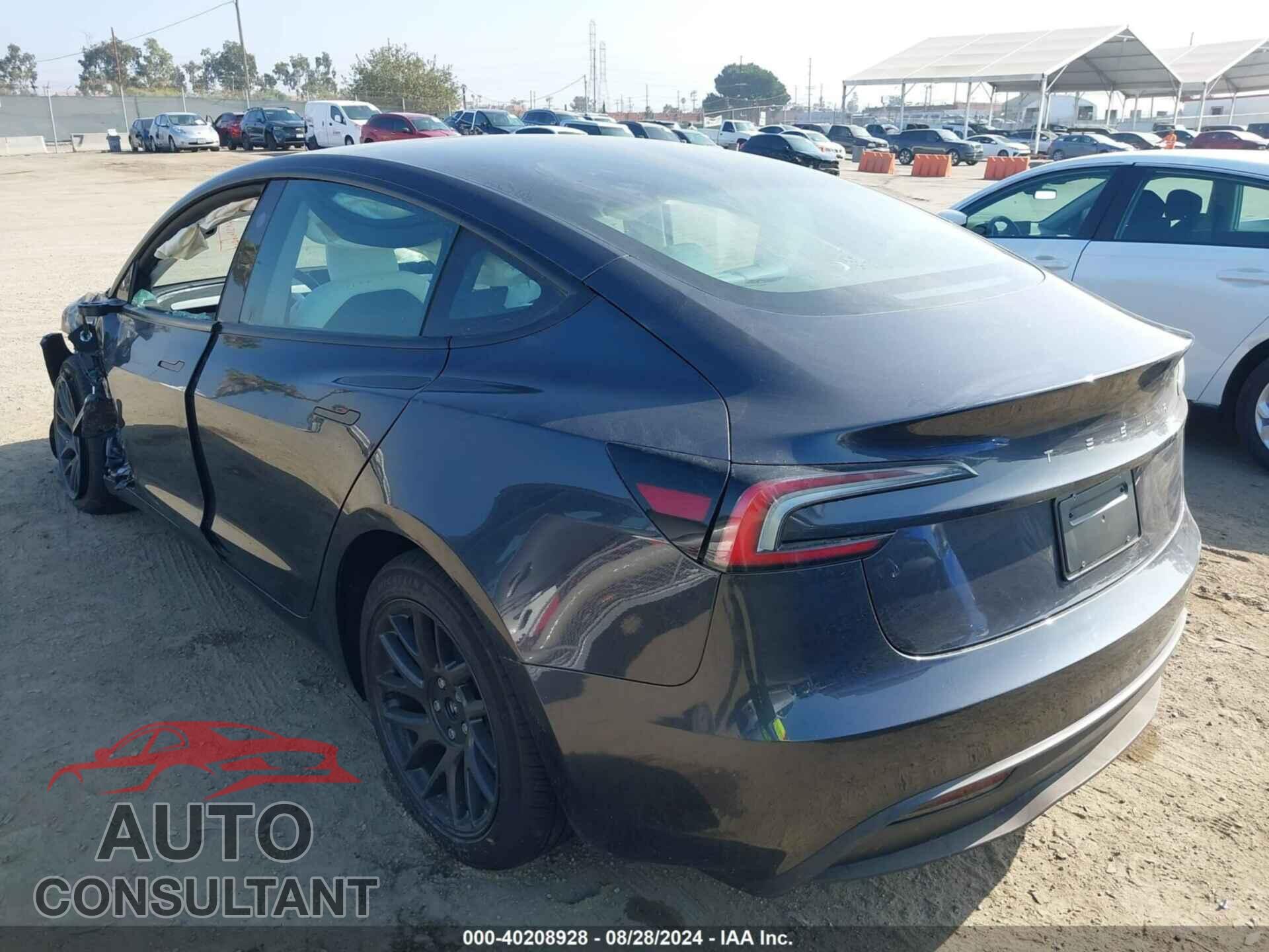 TESLA MODEL 3 2024 - 5YJ3E1EA6RF800547