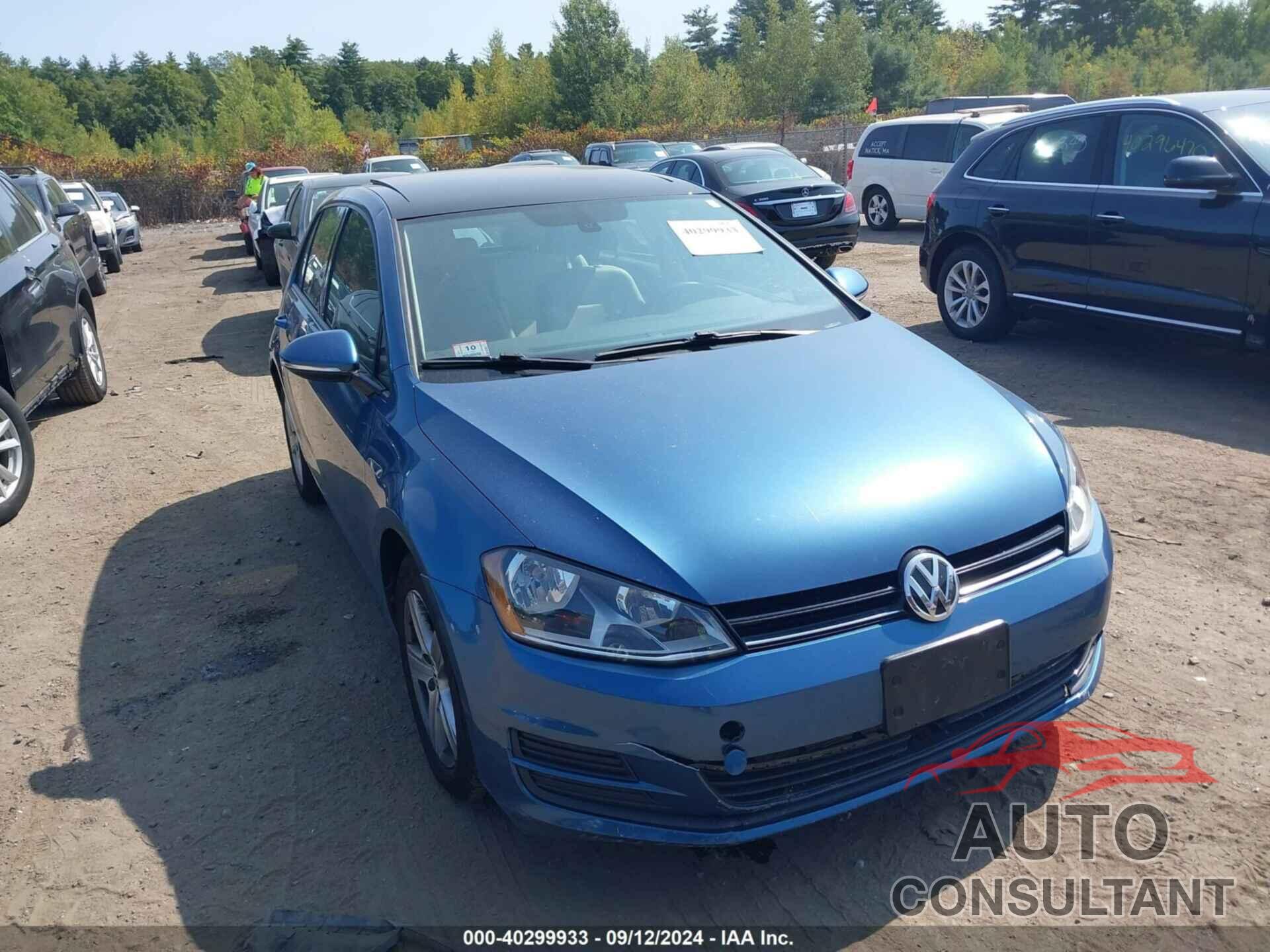 VOLKSWAGEN GOLF 2017 - 3VW217AU9HM017076