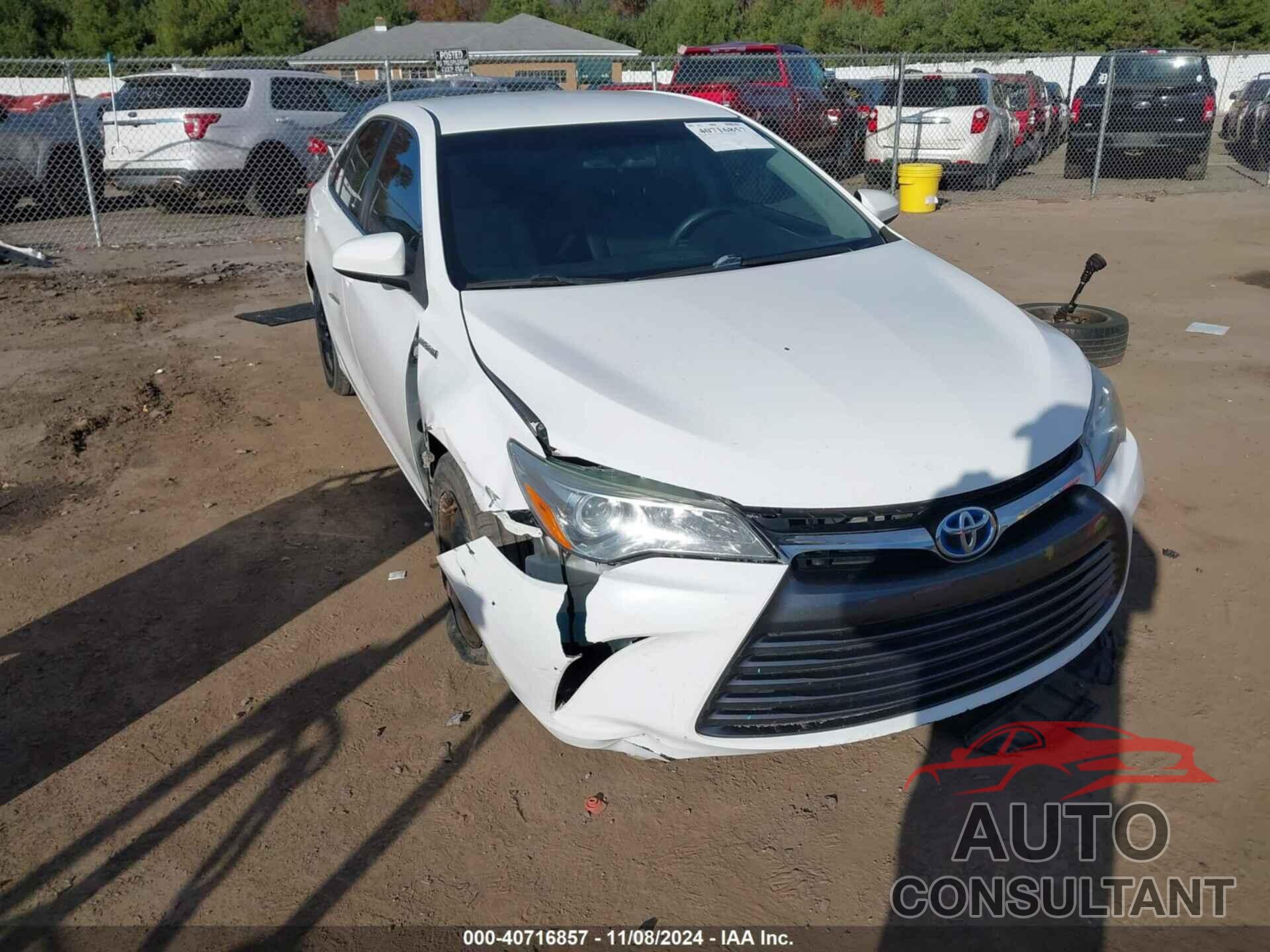 TOYOTA CAMRY HYBRID 2015 - 4T1BD1FK7FU167061