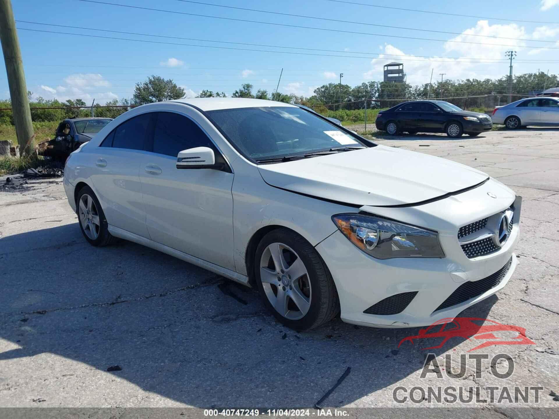 MERCEDES-BENZ CLA 250 2016 - WDDSJ4EB9GN334280