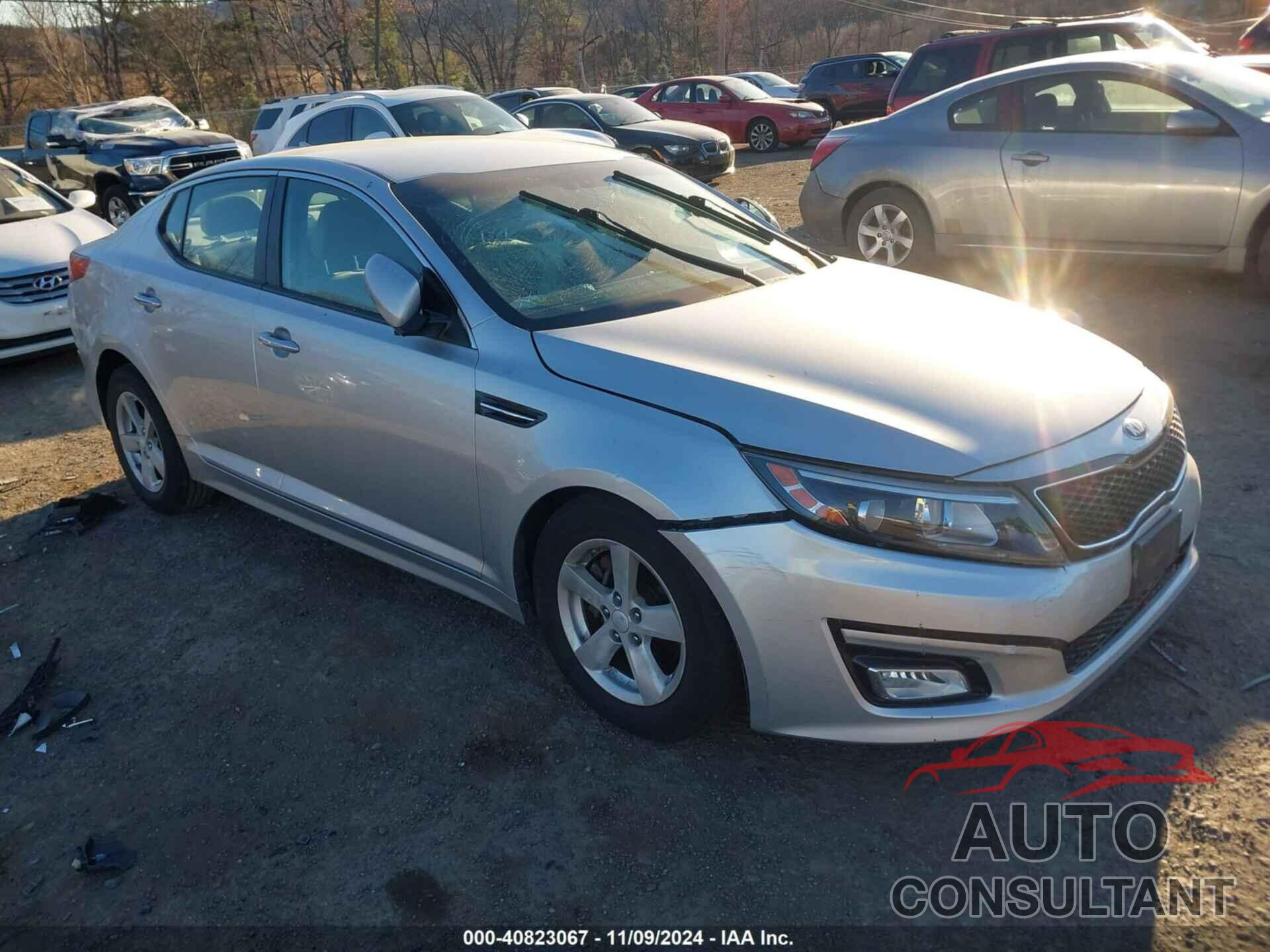 KIA OPTIMA 2014 - KNAGM4A76E5472748