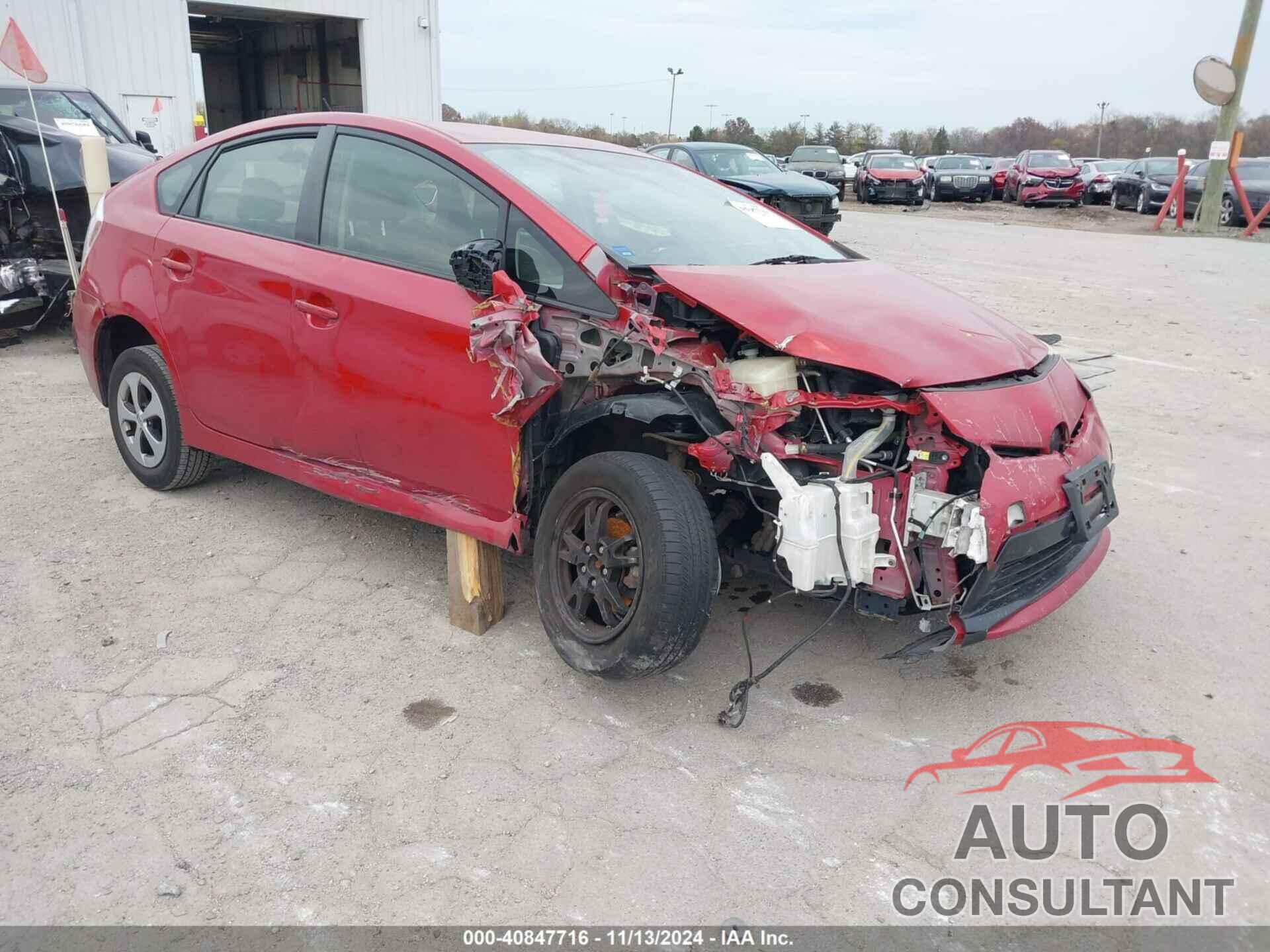 TOYOTA PRIUS 2012 - JTDKN3DUXC5421532