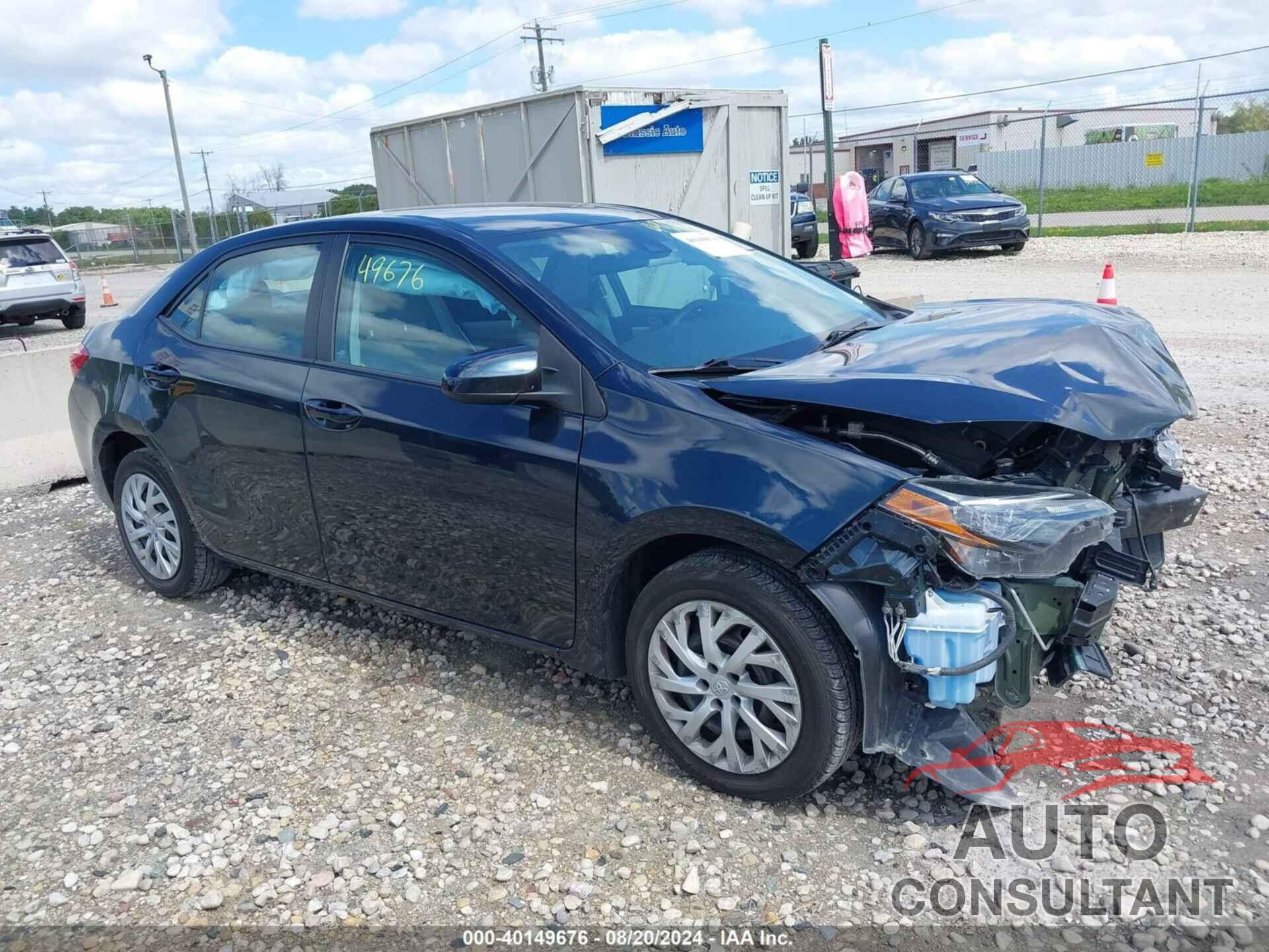 TOYOTA COROLLA 2017 - 5YFBURHE9HP702076