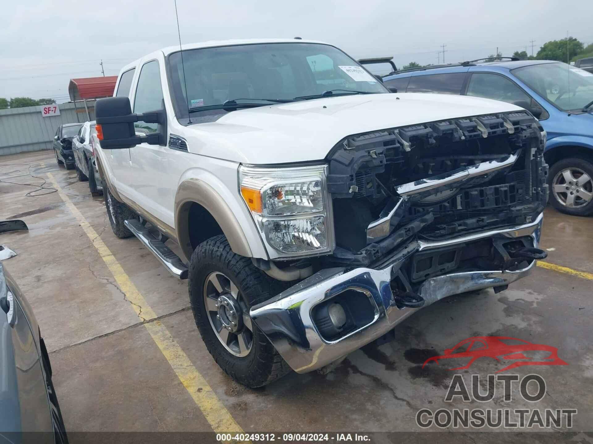 FORD F-250 2012 - 1FT7W2B60CEC38450