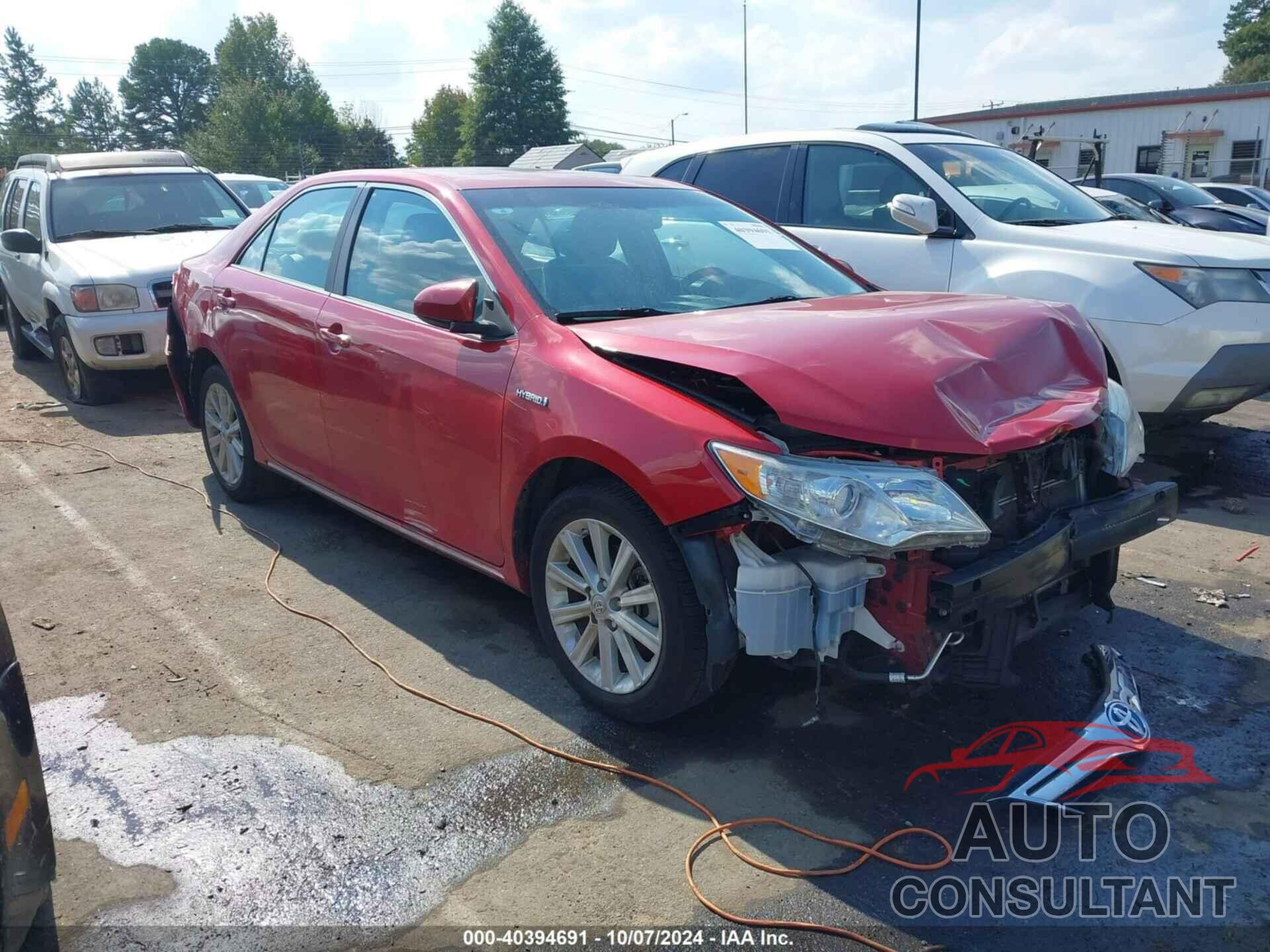 TOYOTA CAMRY HYBRID 2012 - 4T1BD1FK0CU040339