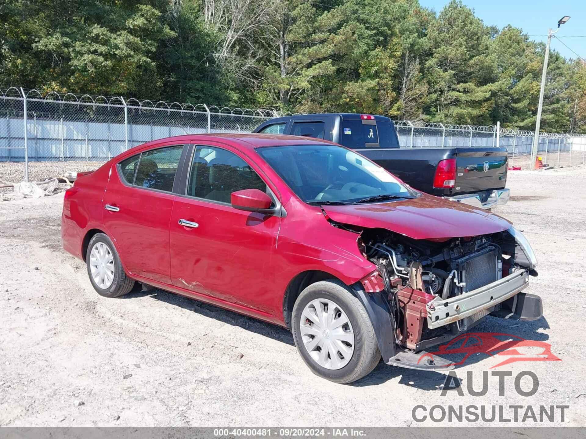 NISSAN VERSA 2019 - 3N1CN7AP3KL880946