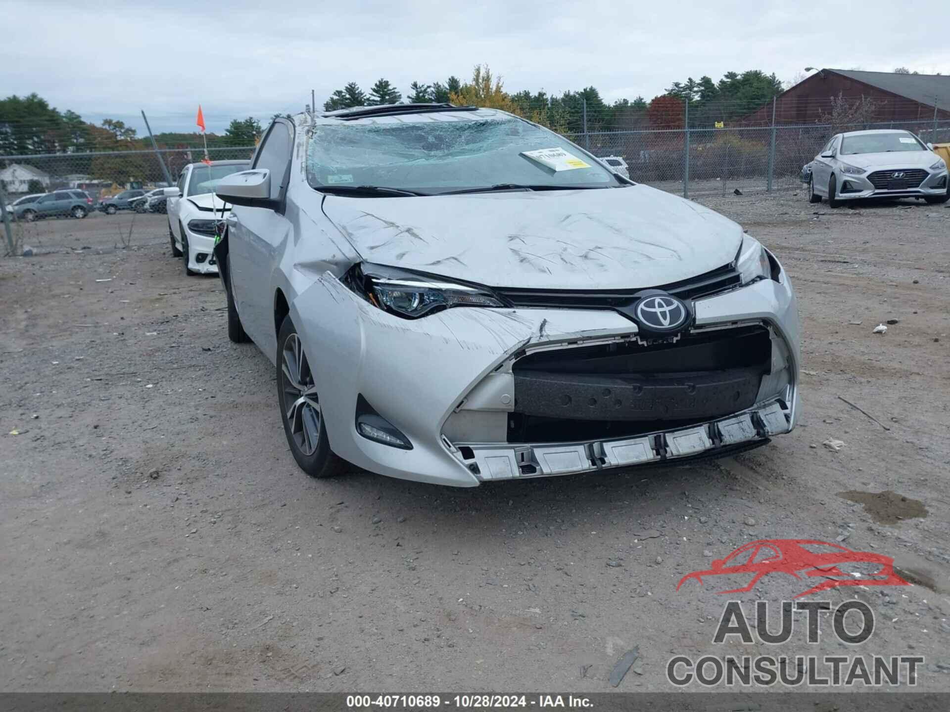TOYOTA COROLLA 2019 - 2T1BURHE8KC154157