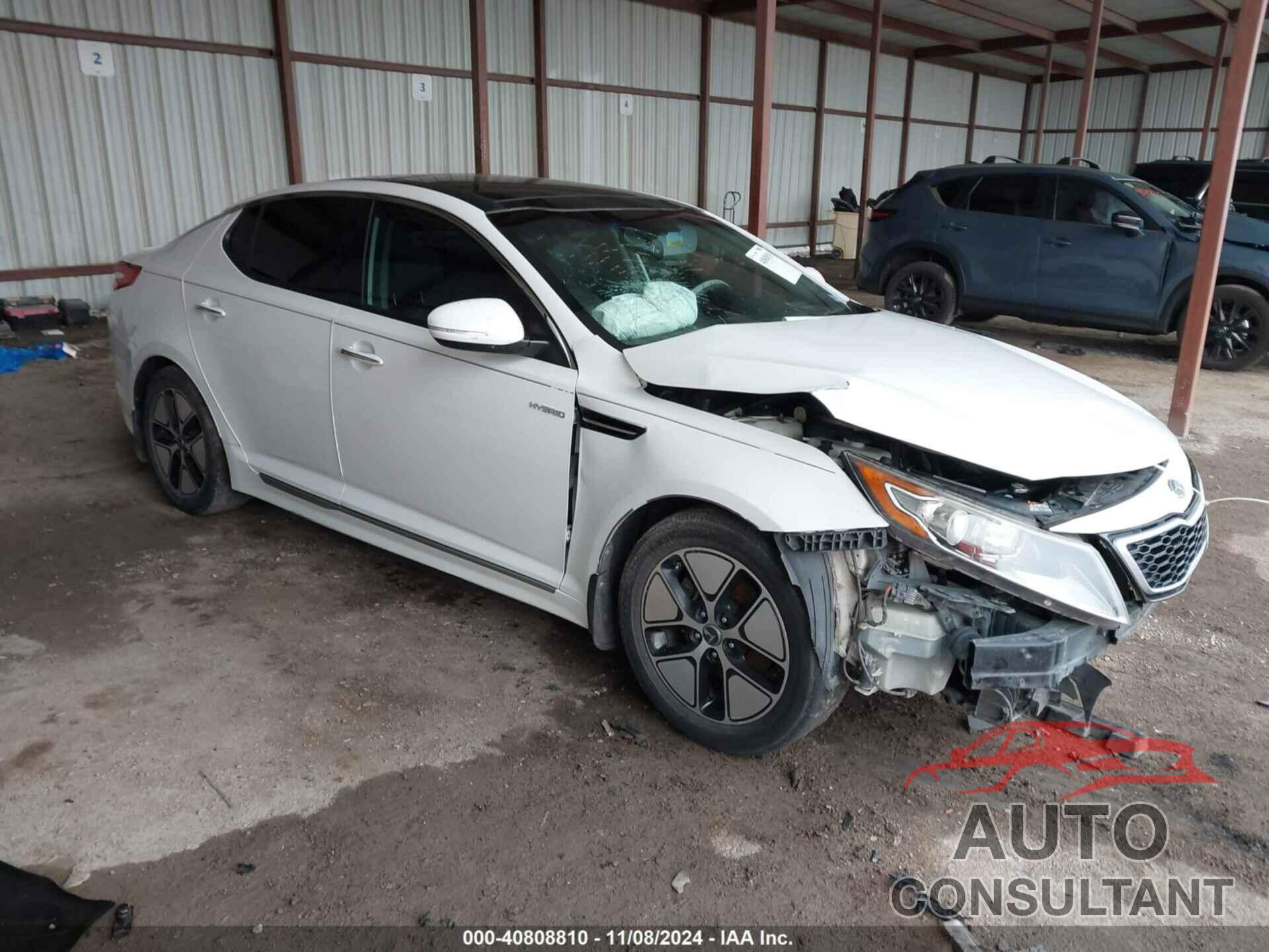 KIA OPTIMA HYBRID 2013 - KNAGM4AD5D5054363