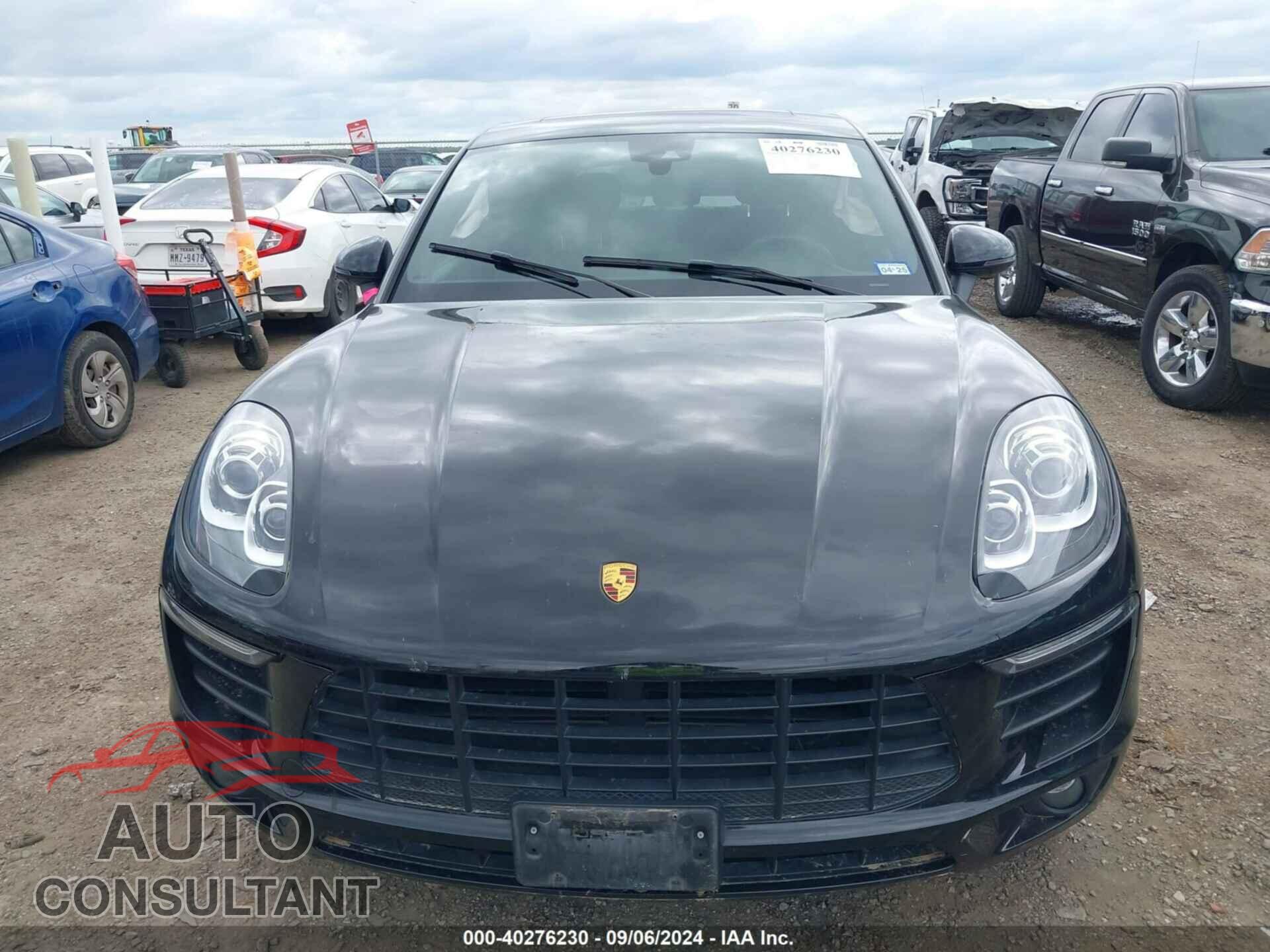 PORSCHE MACAN 2017 - WP1AA2A56HLB07618