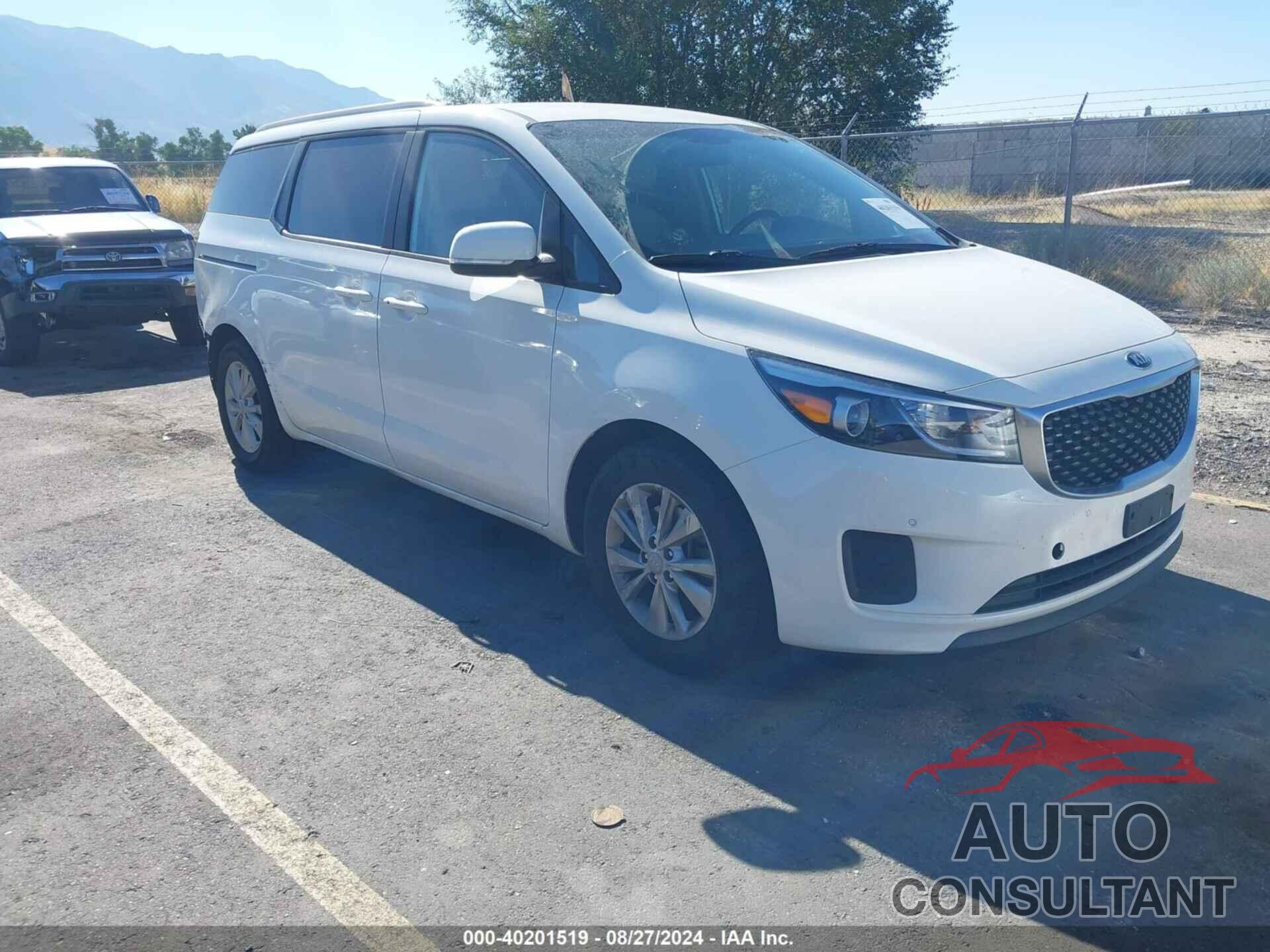 KIA SEDONA 2017 - KNDMB5C15H6243941