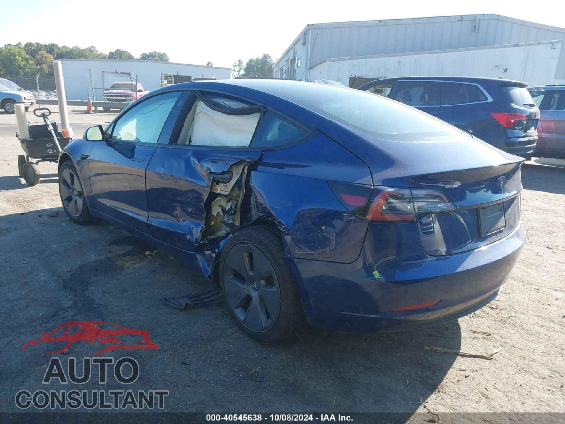 TESLA MODEL 3 2022 - 5YJ3E1EA4NF368860
