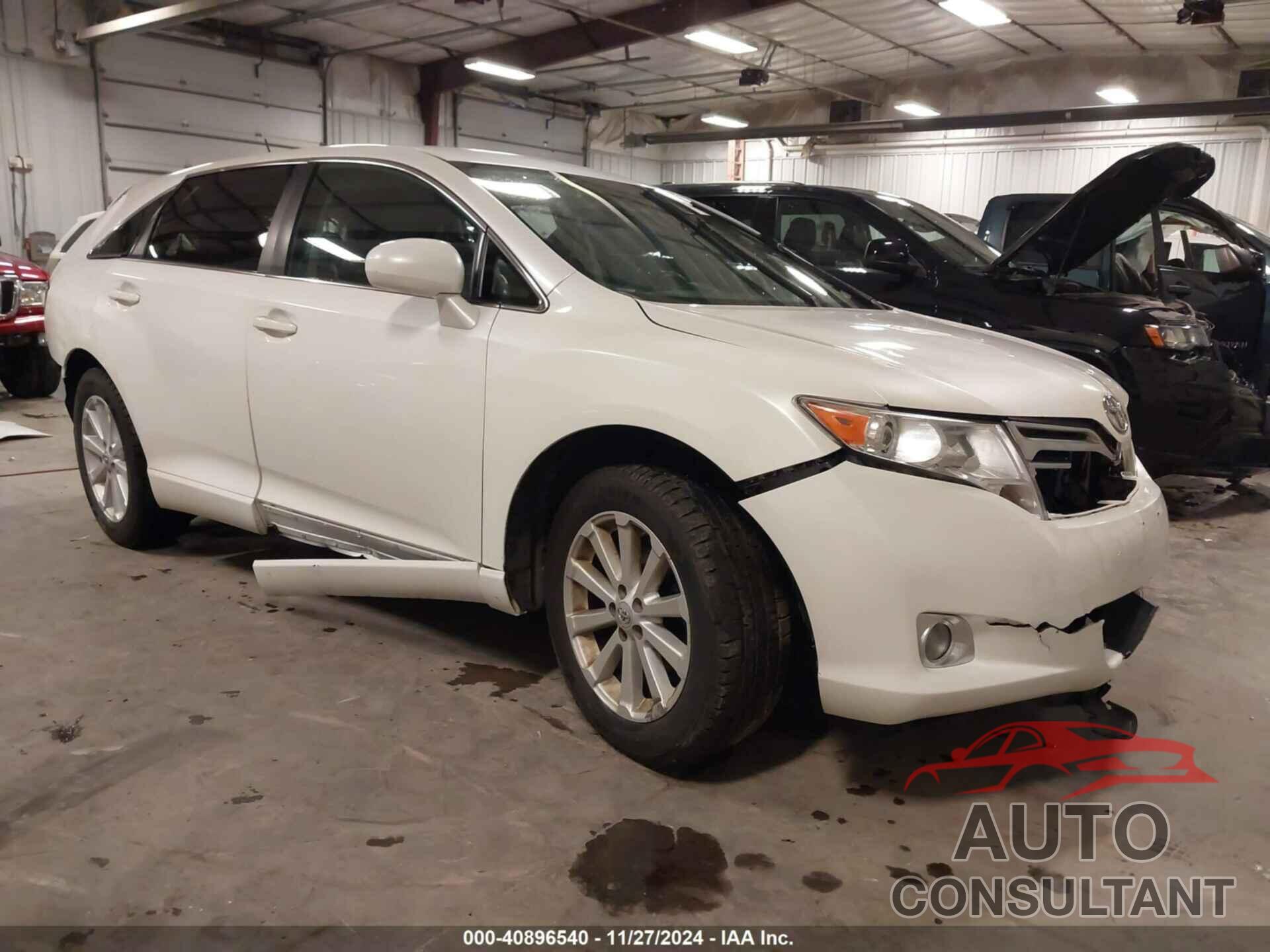 TOYOTA VENZA 2012 - 4T3ZA3BB0CU062258