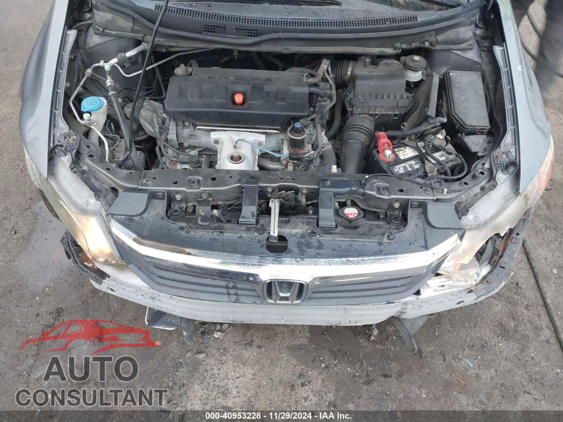 HONDA CIVIC 2012 - 19XFB2F84CE026125