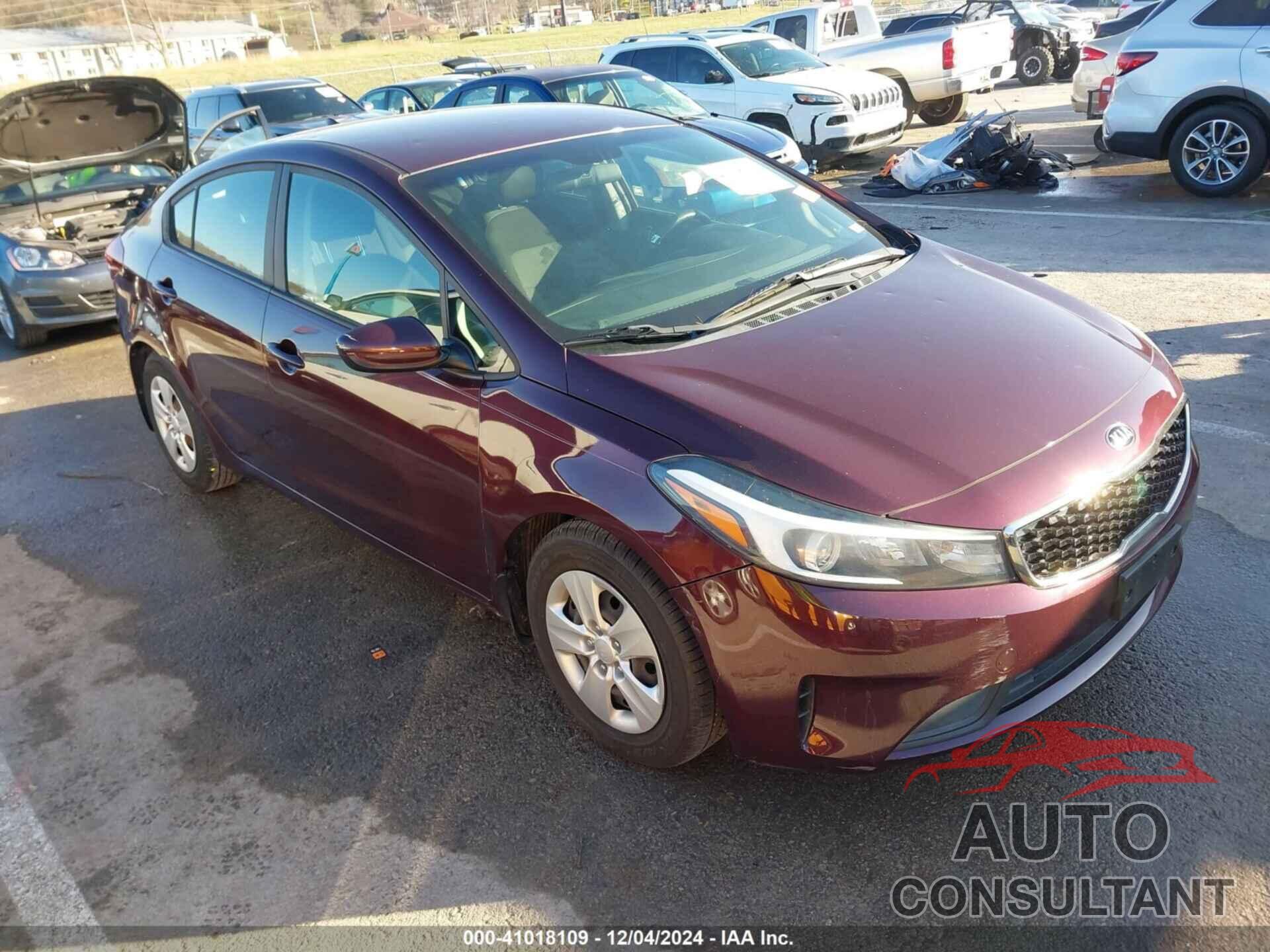 KIA FORTE 2017 - 3KPFK4A72HE061487