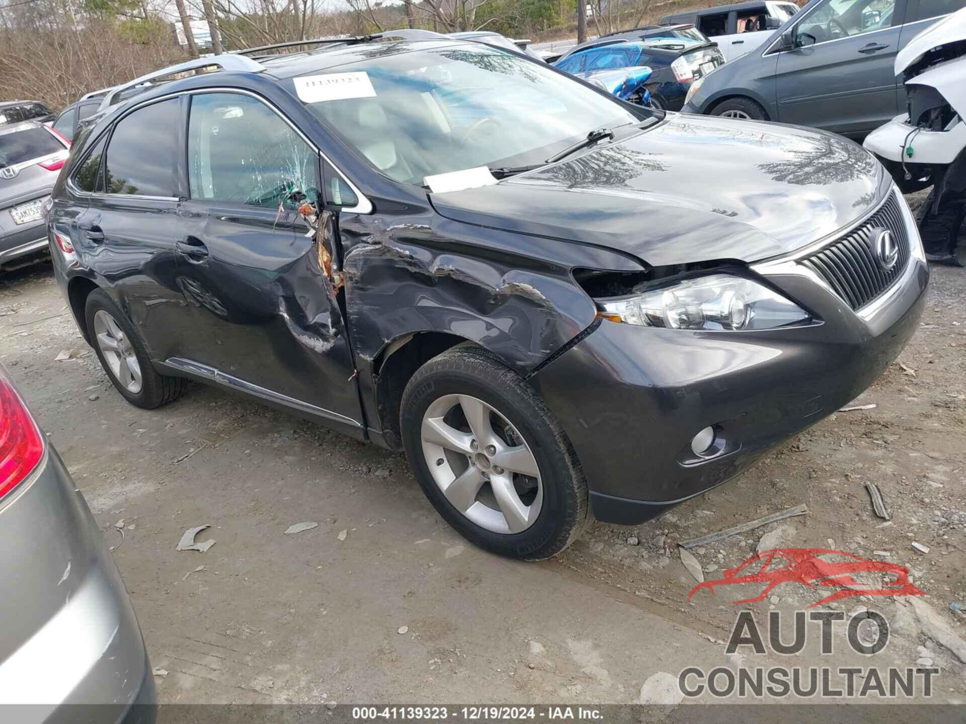 LEXUS RX 350 2010 - 2T2BK1BA7AC055711