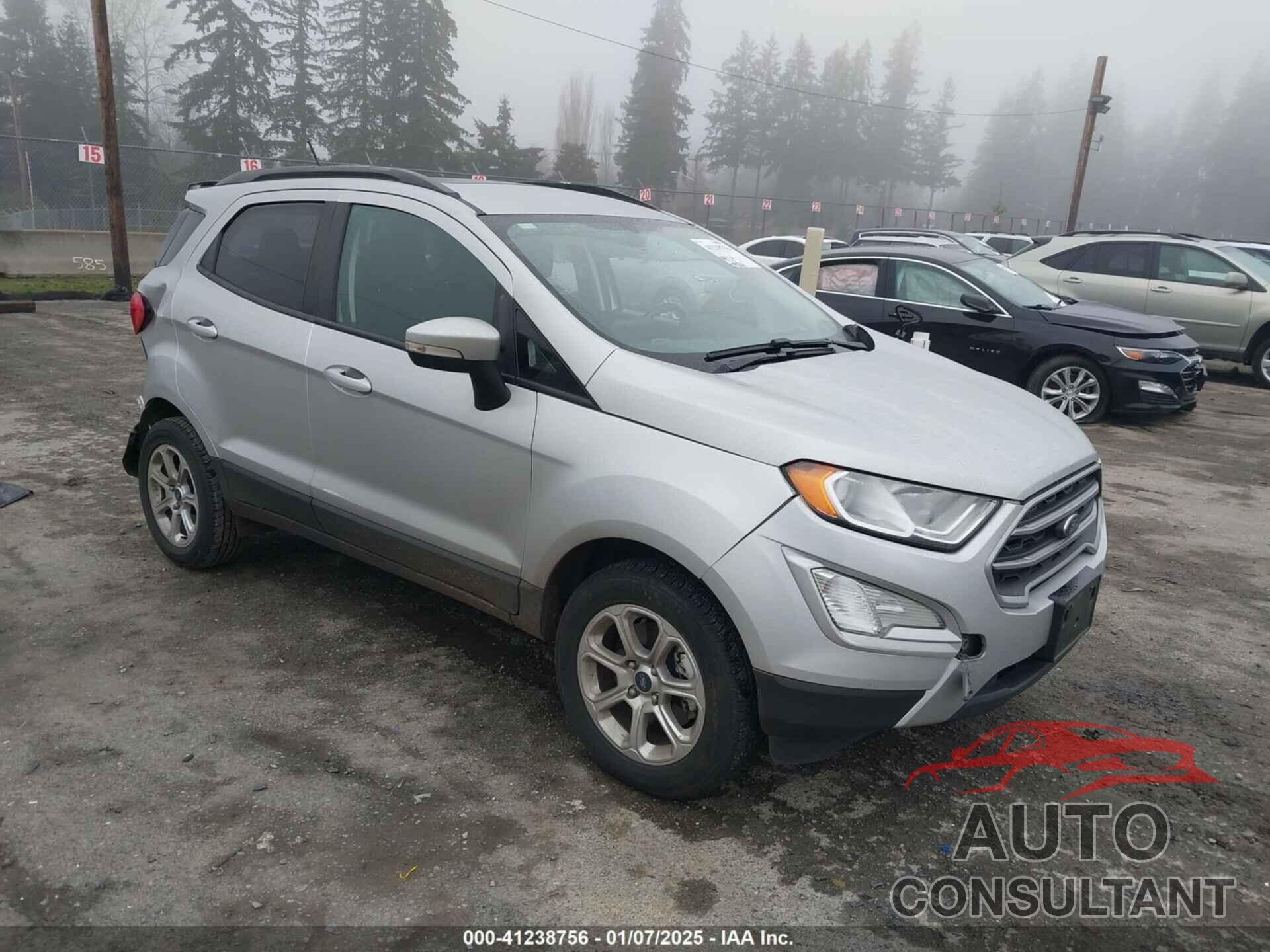 FORD ECOSPORT 2018 - MAJ6P1UL1JC247050